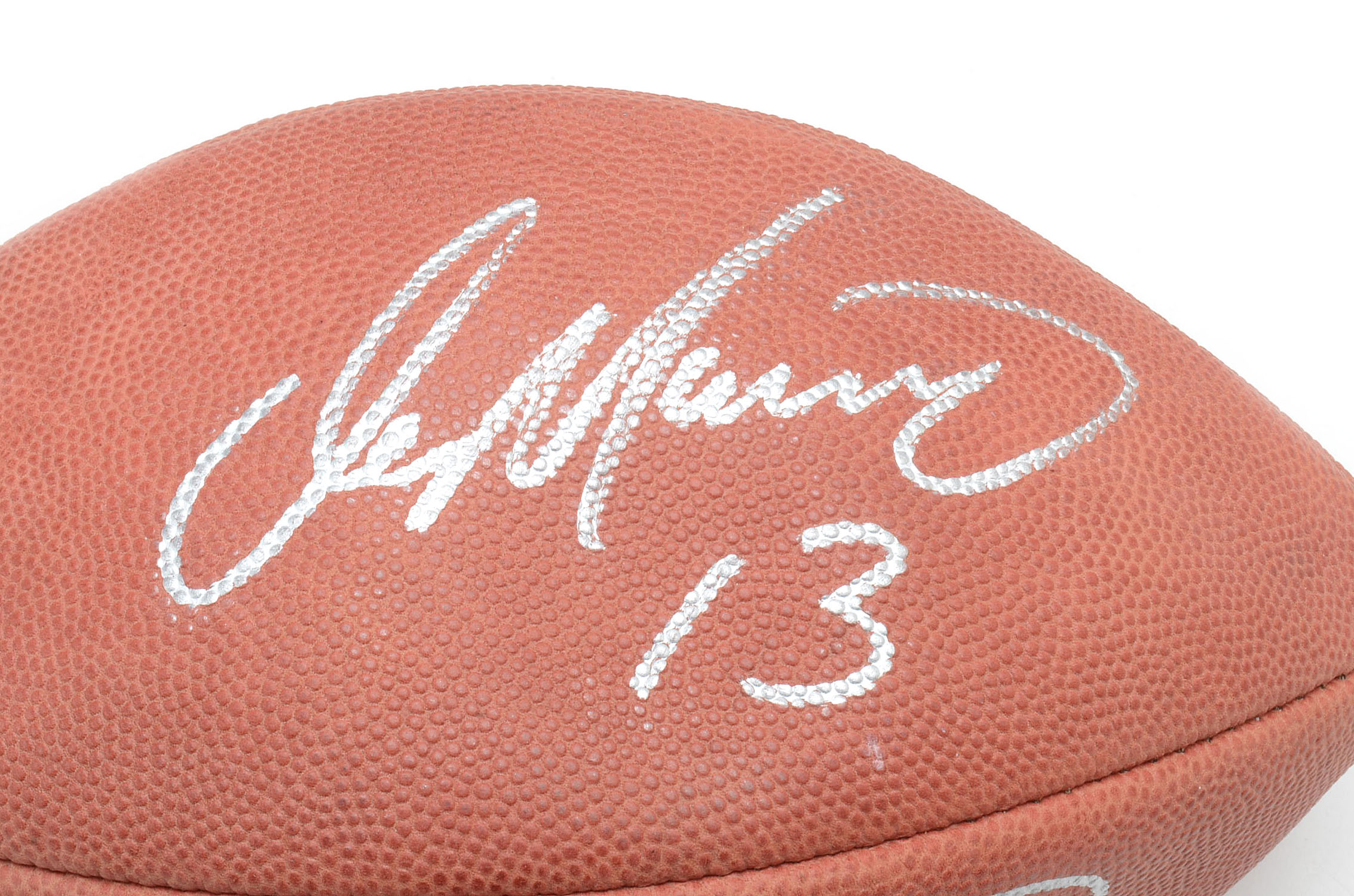Bradshaw, Smith and Marino Signed Football  Visual Pass