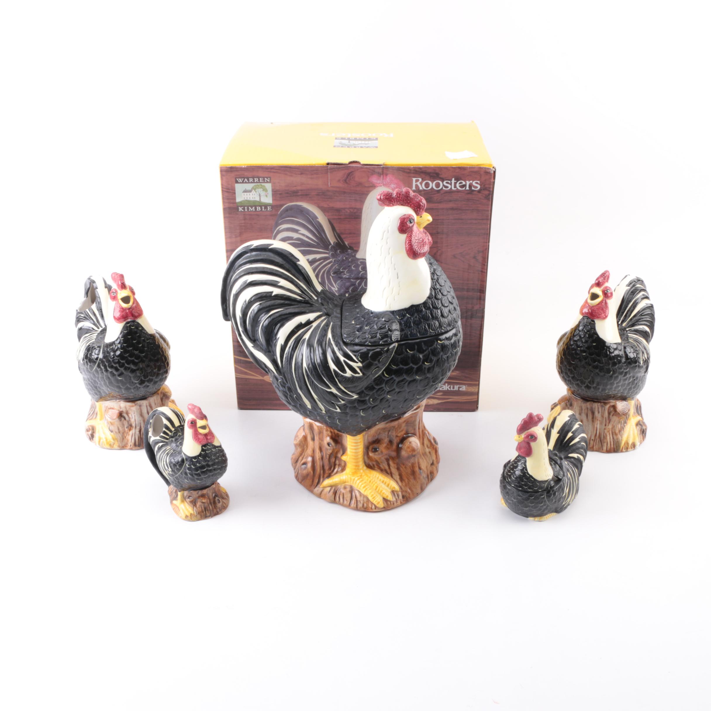 Sakura "Rooster" Tableware