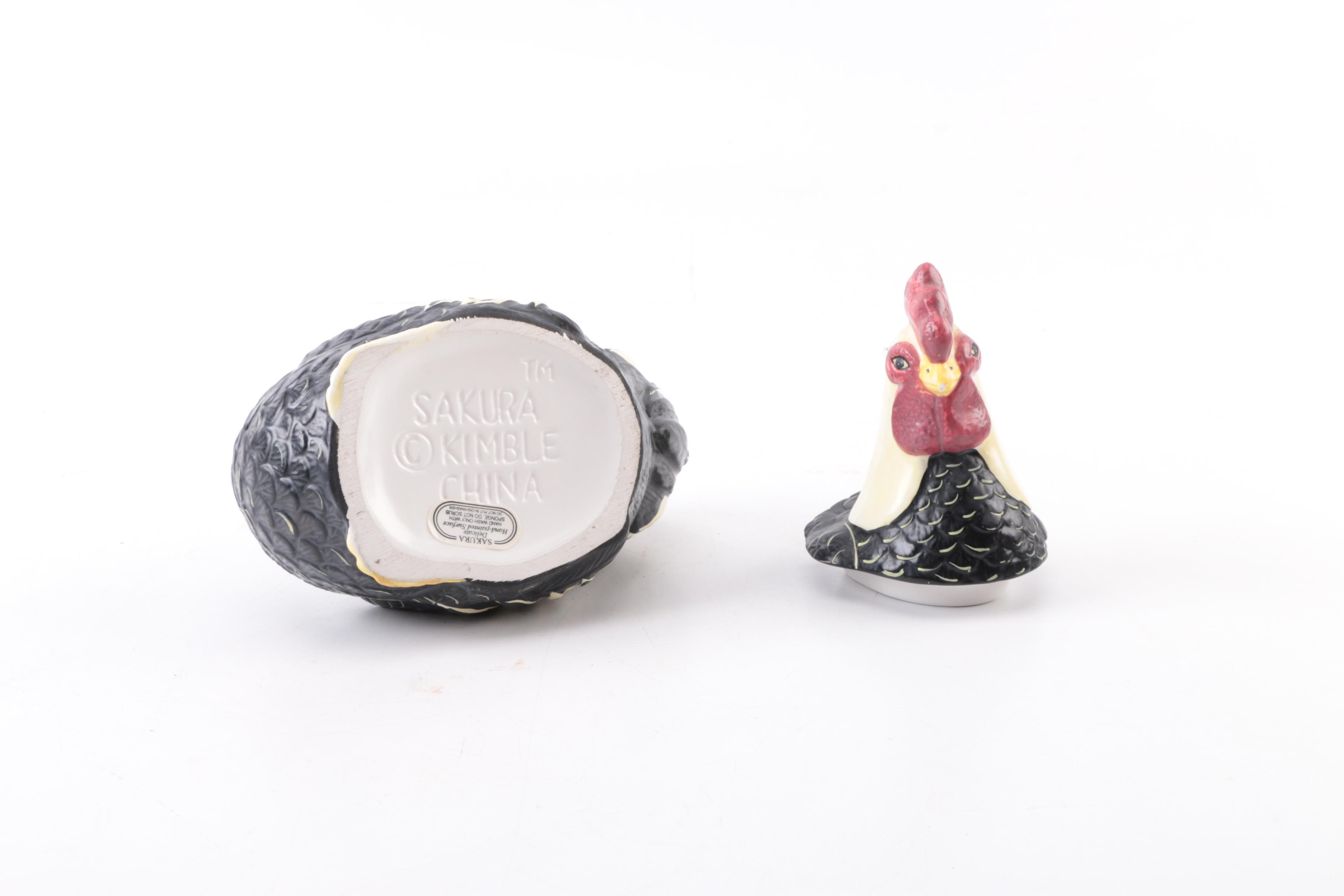 Sakura "Rooster" Tableware