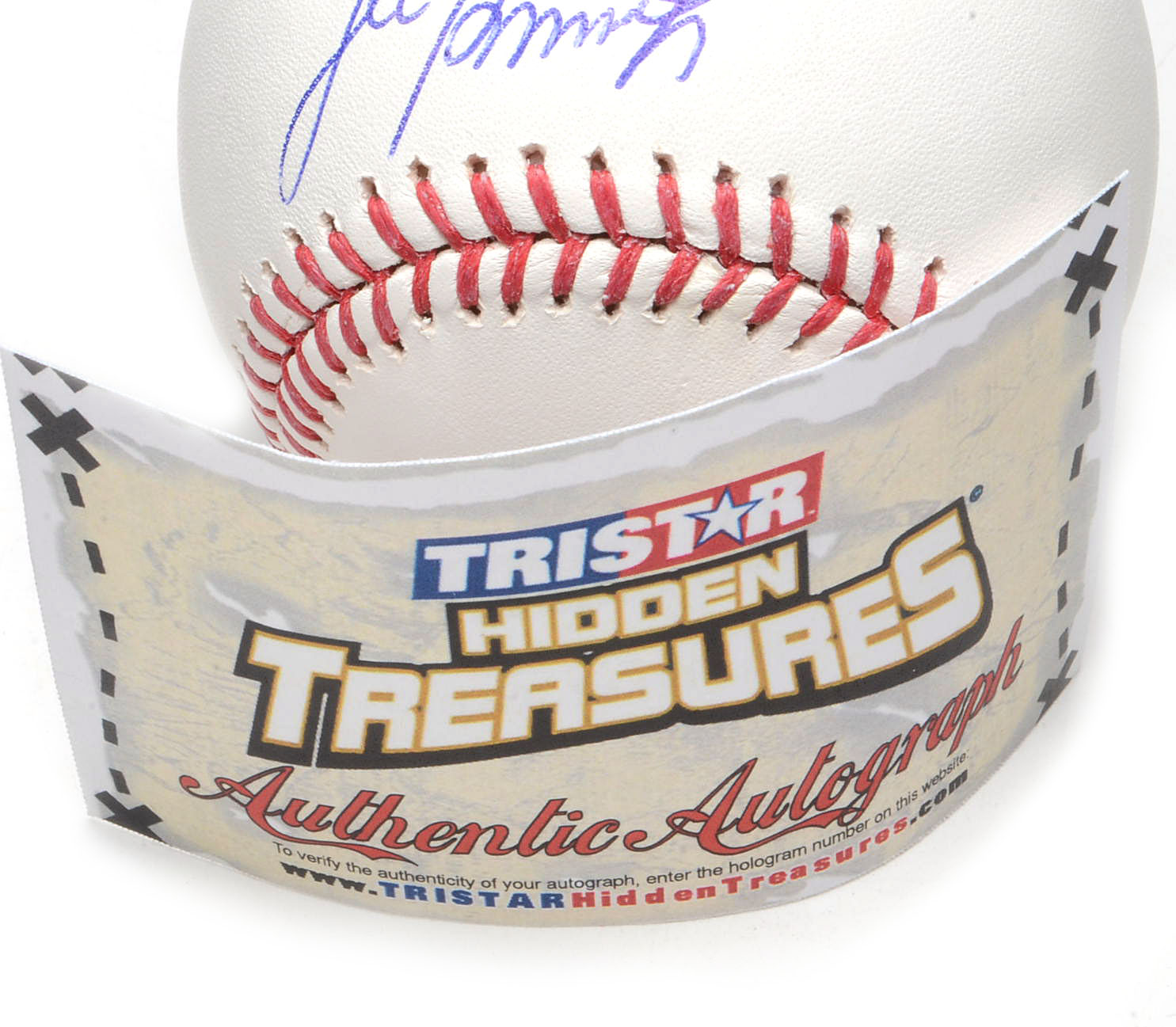 Lee Smith Signed Baseball and a "Wrigley Field" Painted Ball