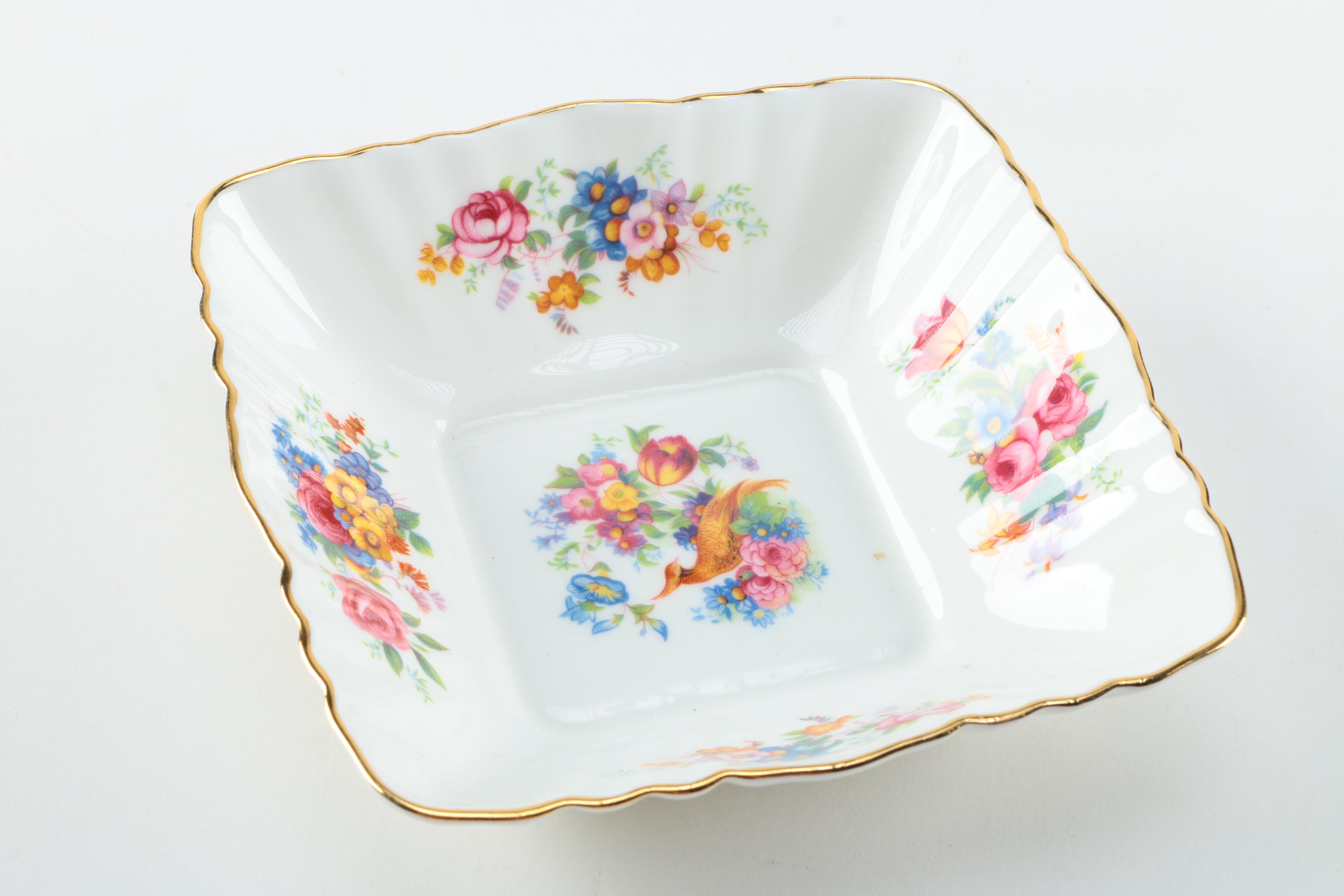 Floral Patterned Serveware