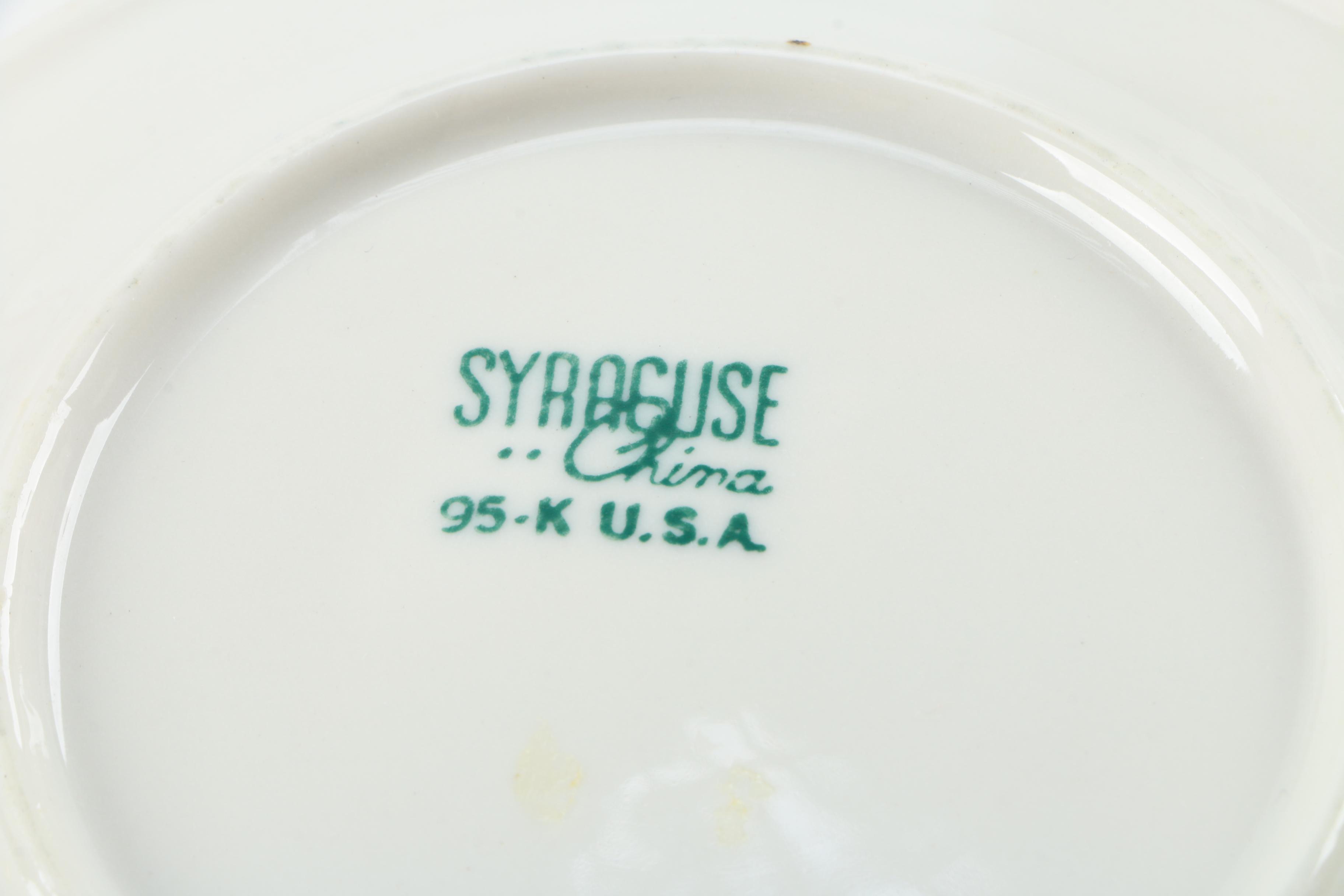 Floral Patterned Serveware