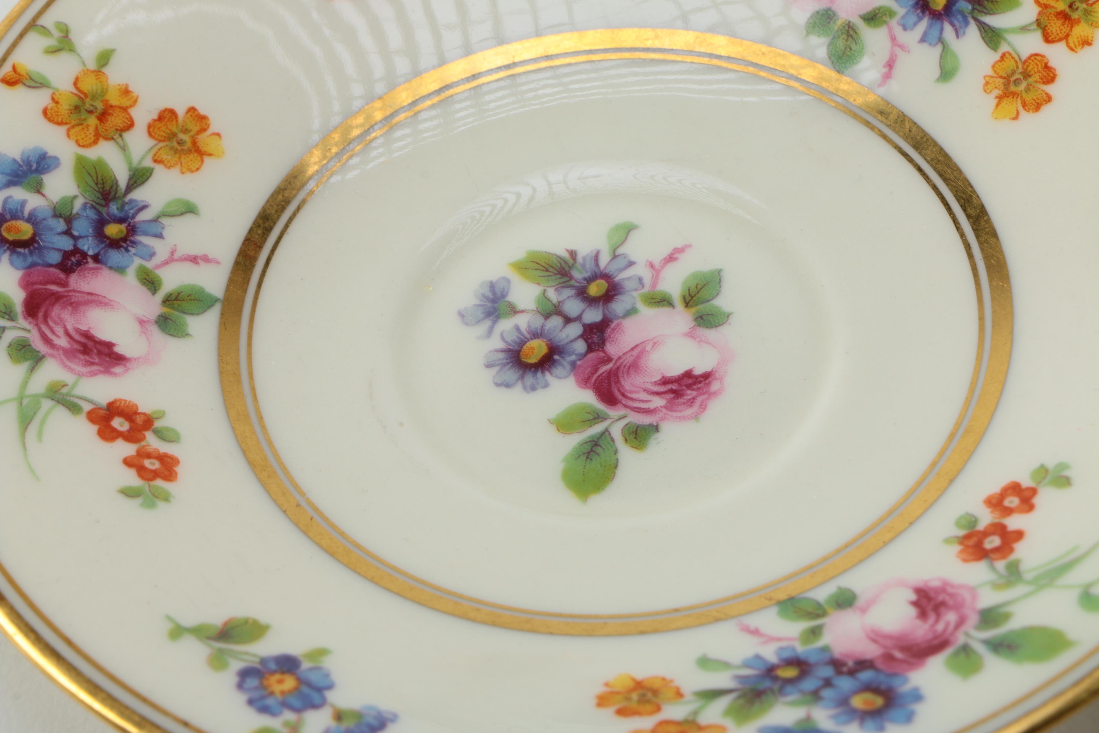 Floral Patterned Serveware