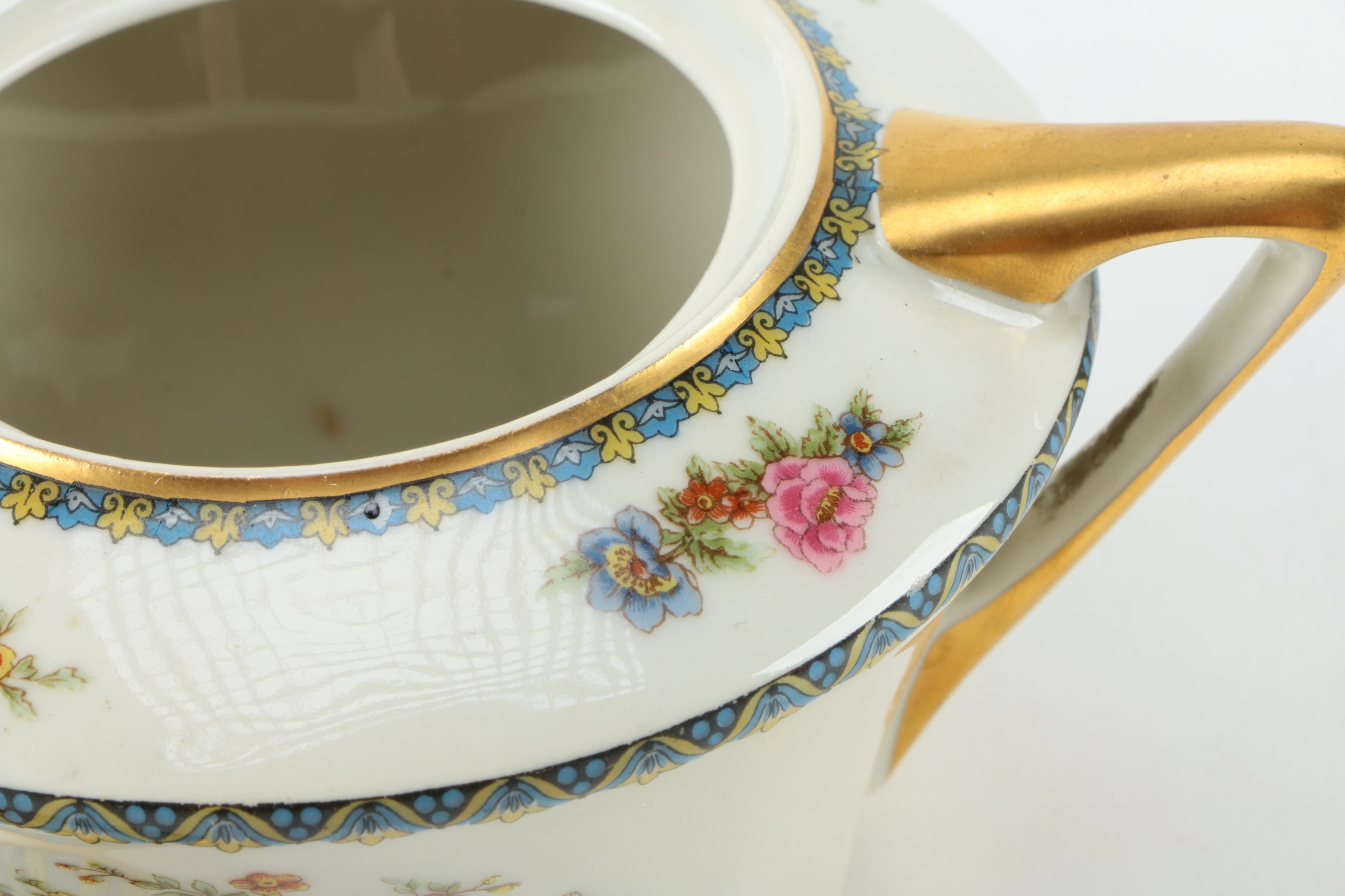 Floral Patterned Serveware