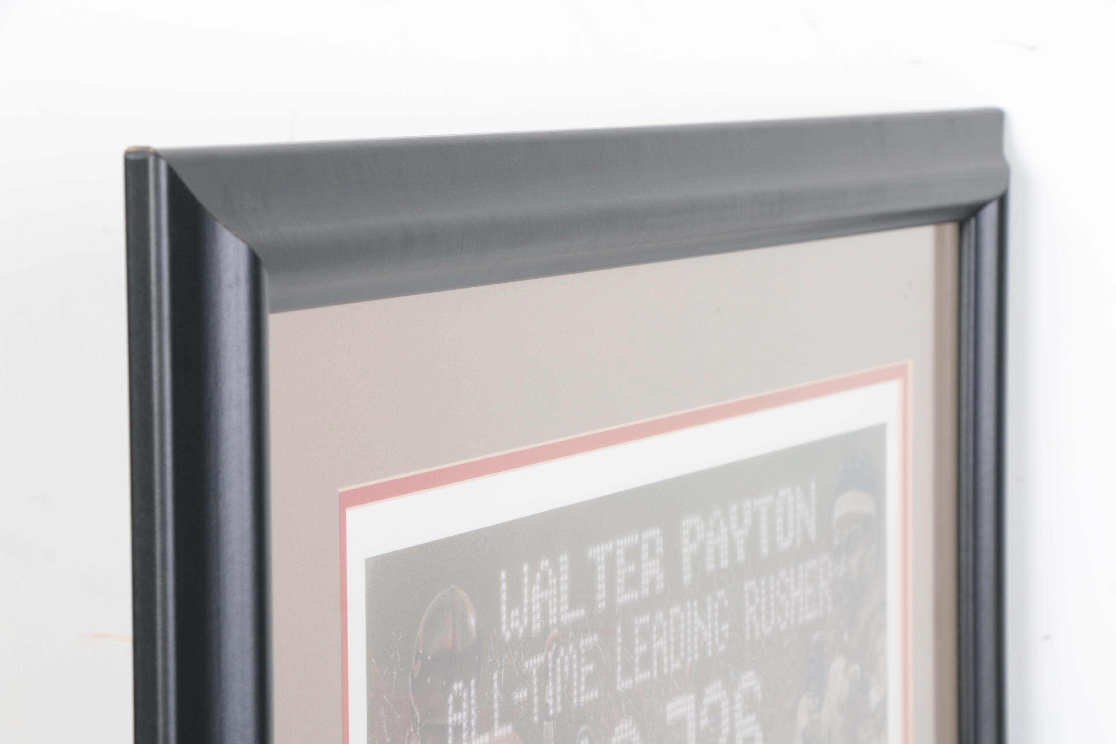 Walter Payton Signed Limited Edition Lithograph  "Whatever It Takes"