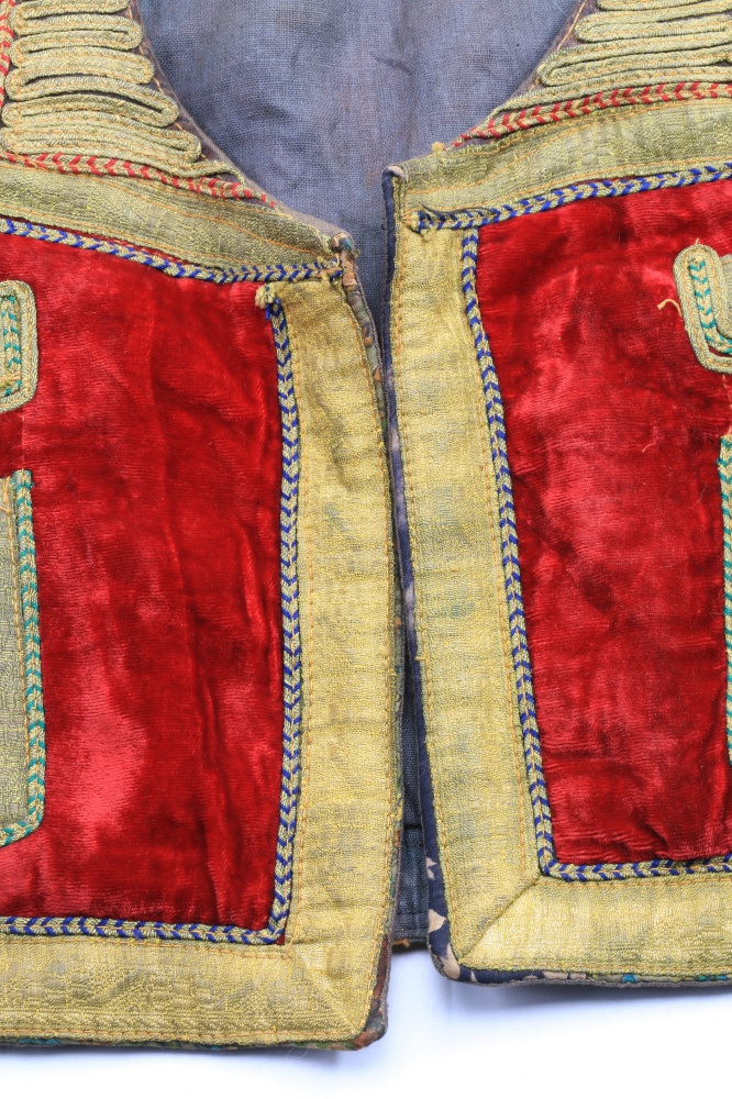 Men's Vintage Pakistani Embroidered Vest