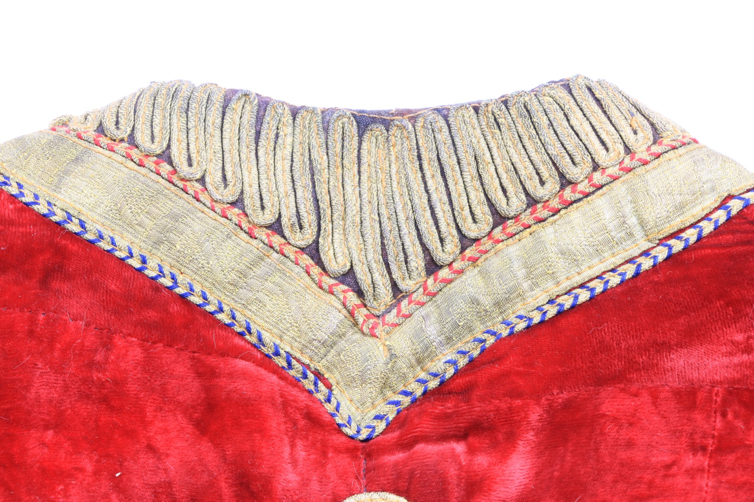 Men's Vintage Pakistani Embroidered Vest