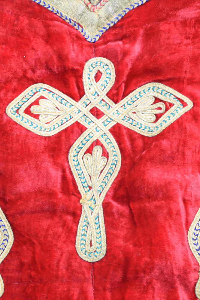 Men's Vintage Pakistani Embroidered Vest