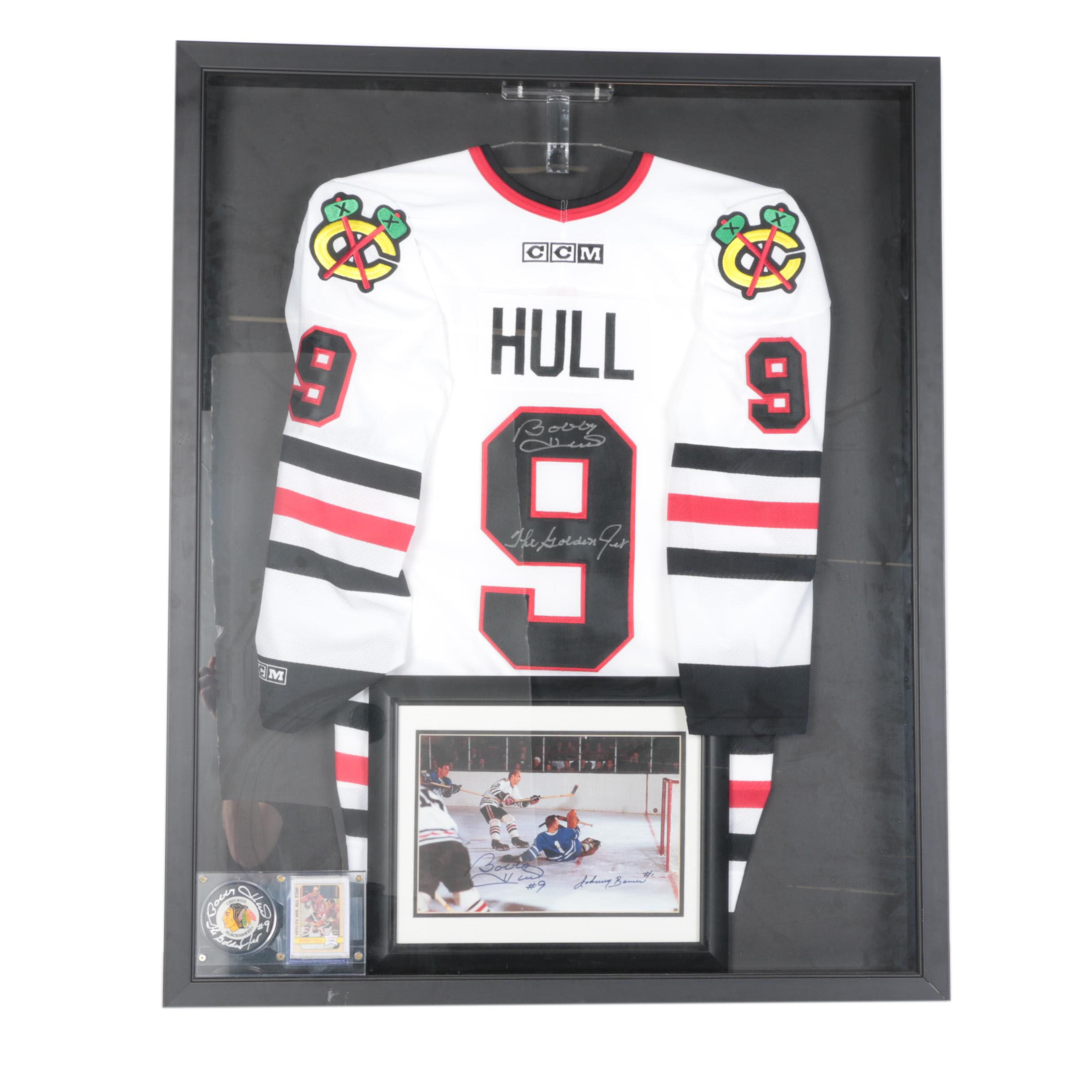 Signed Bobby Hull Memorabilia