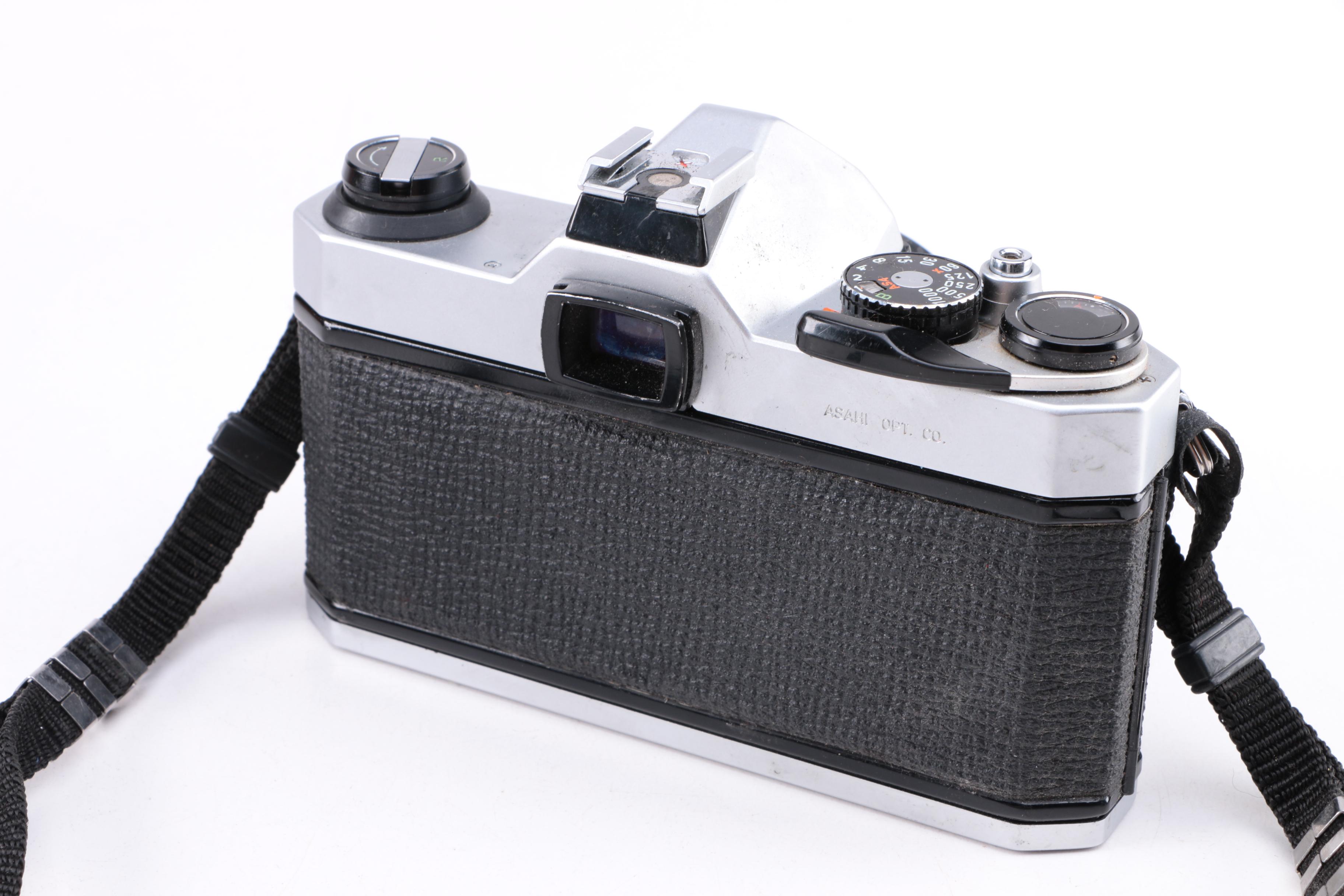 Pentax K1000 35MM Film Camera, Lenses, External Flash and Accessories