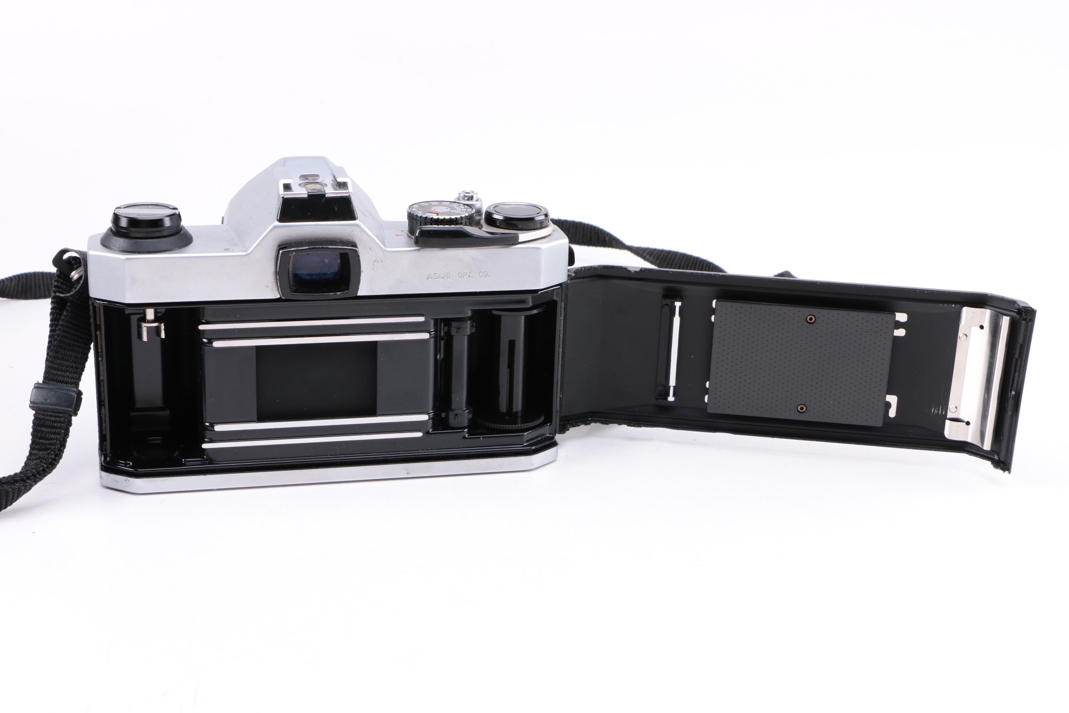 Pentax K1000 35MM Film Camera, Lenses, External Flash and Accessories