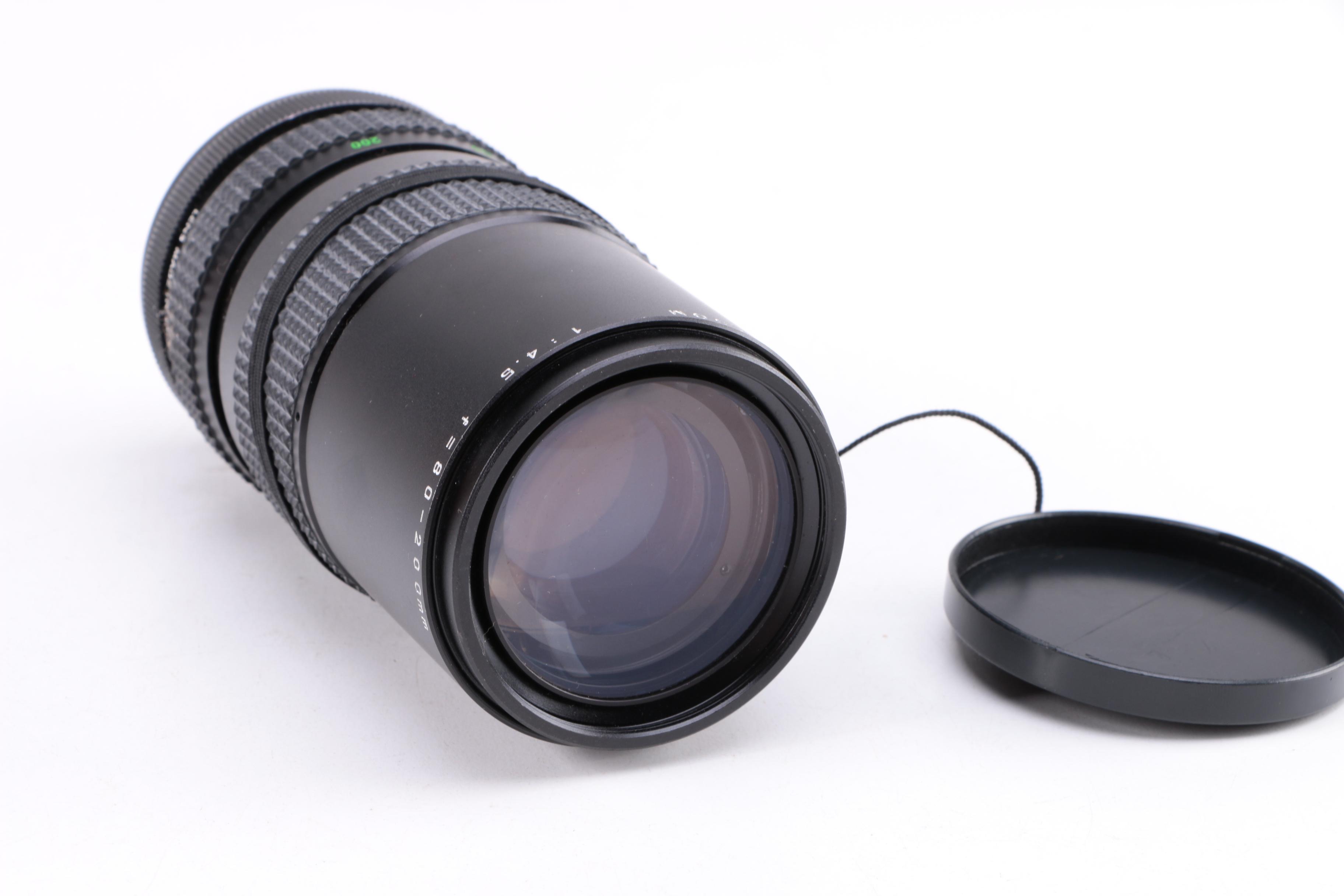 Pentax K1000 35MM Film Camera, Lenses, External Flash and Accessories