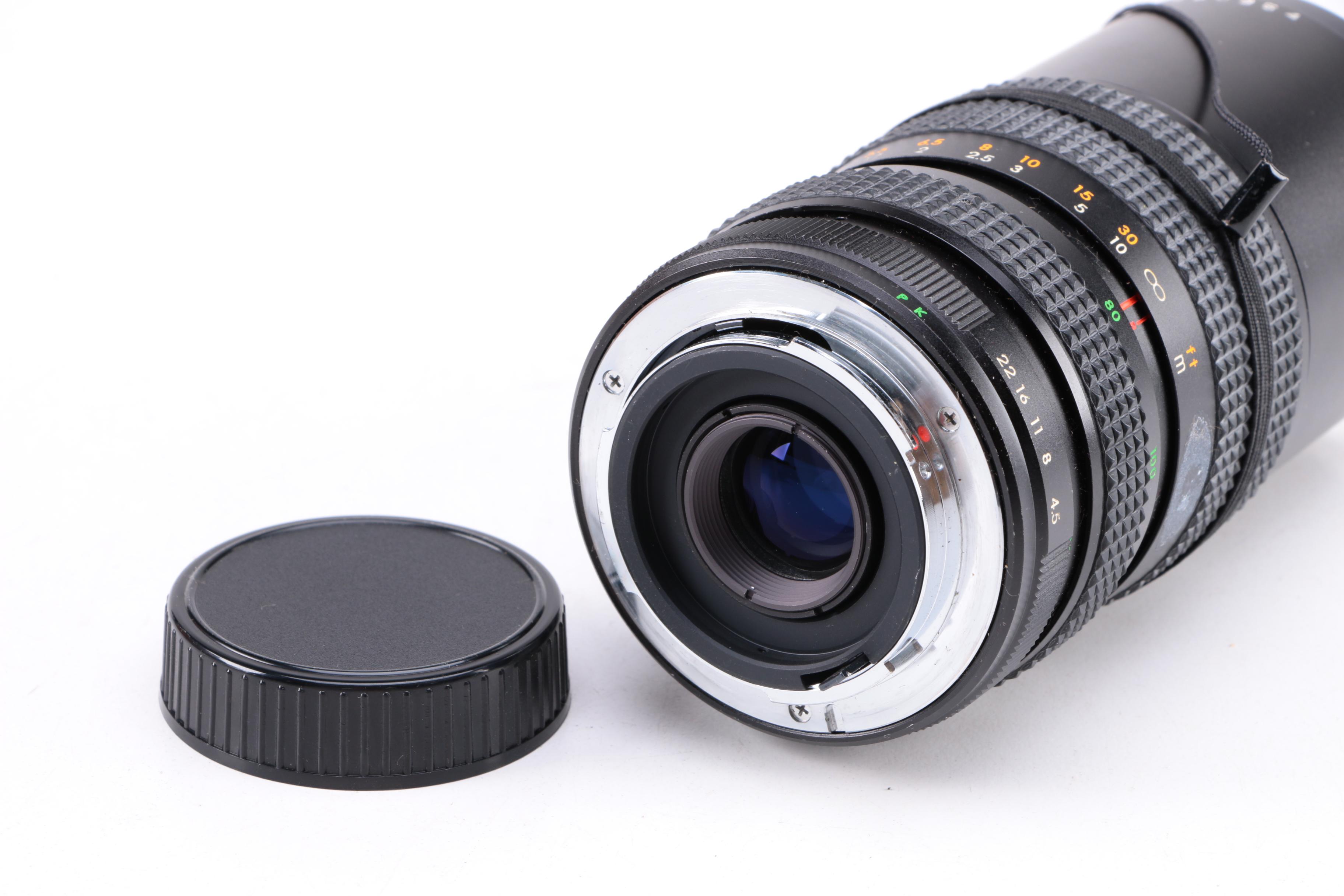 Pentax K1000 35MM Film Camera, Lenses, External Flash and Accessories