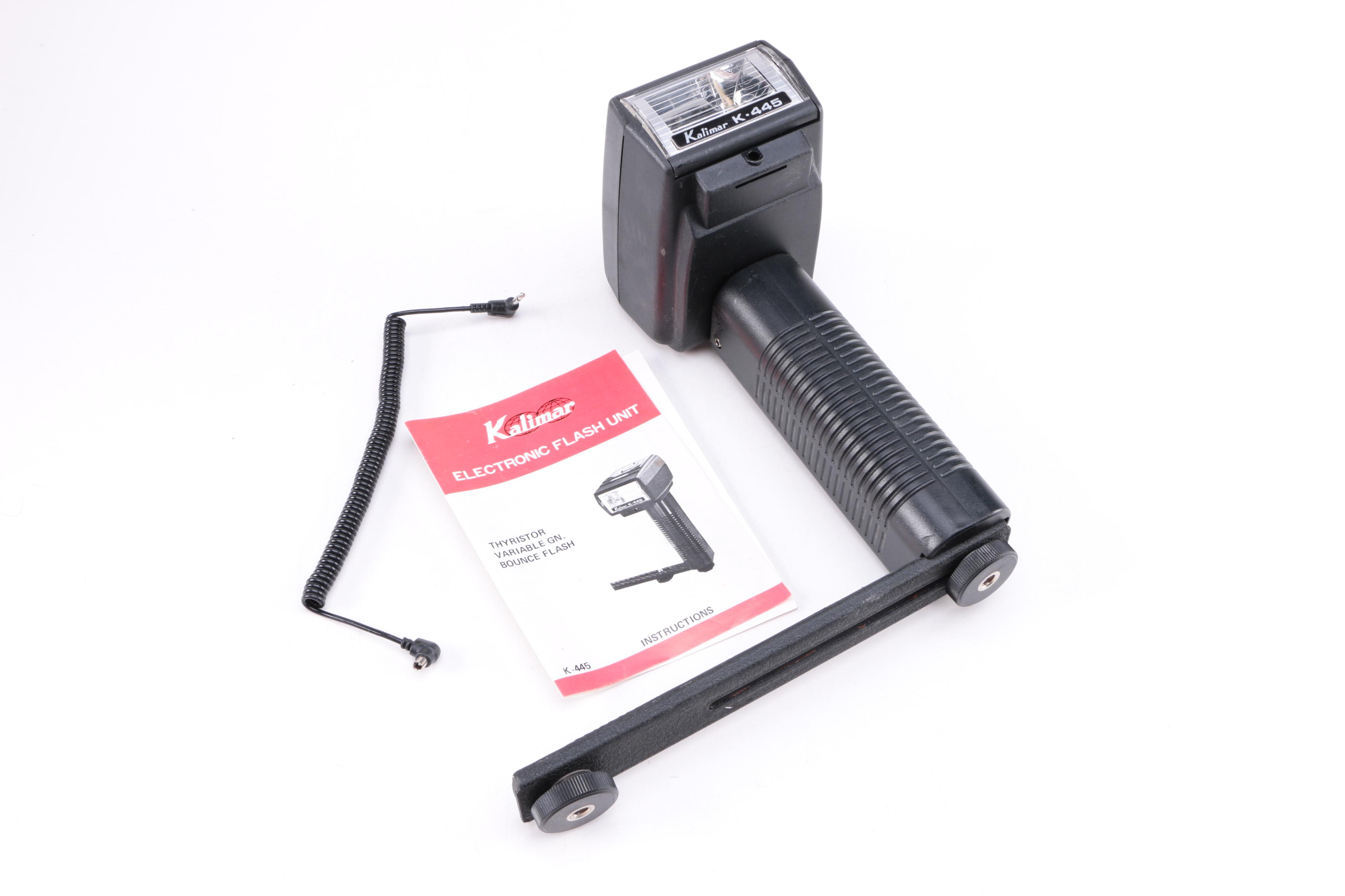 Pentax K1000 35MM Film Camera, Lenses, External Flash and Accessories