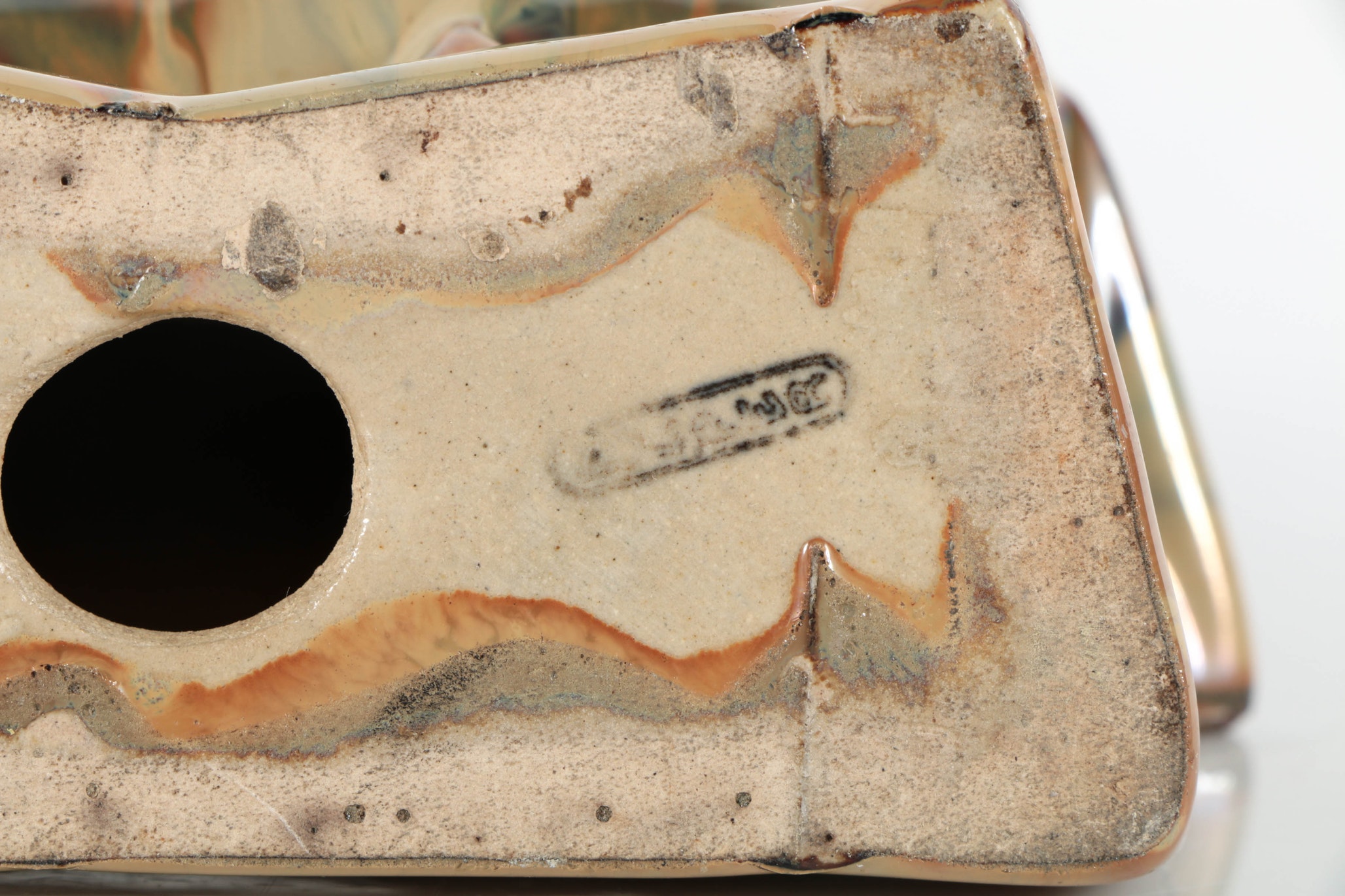 Fulper Ceramic Ship Bookend