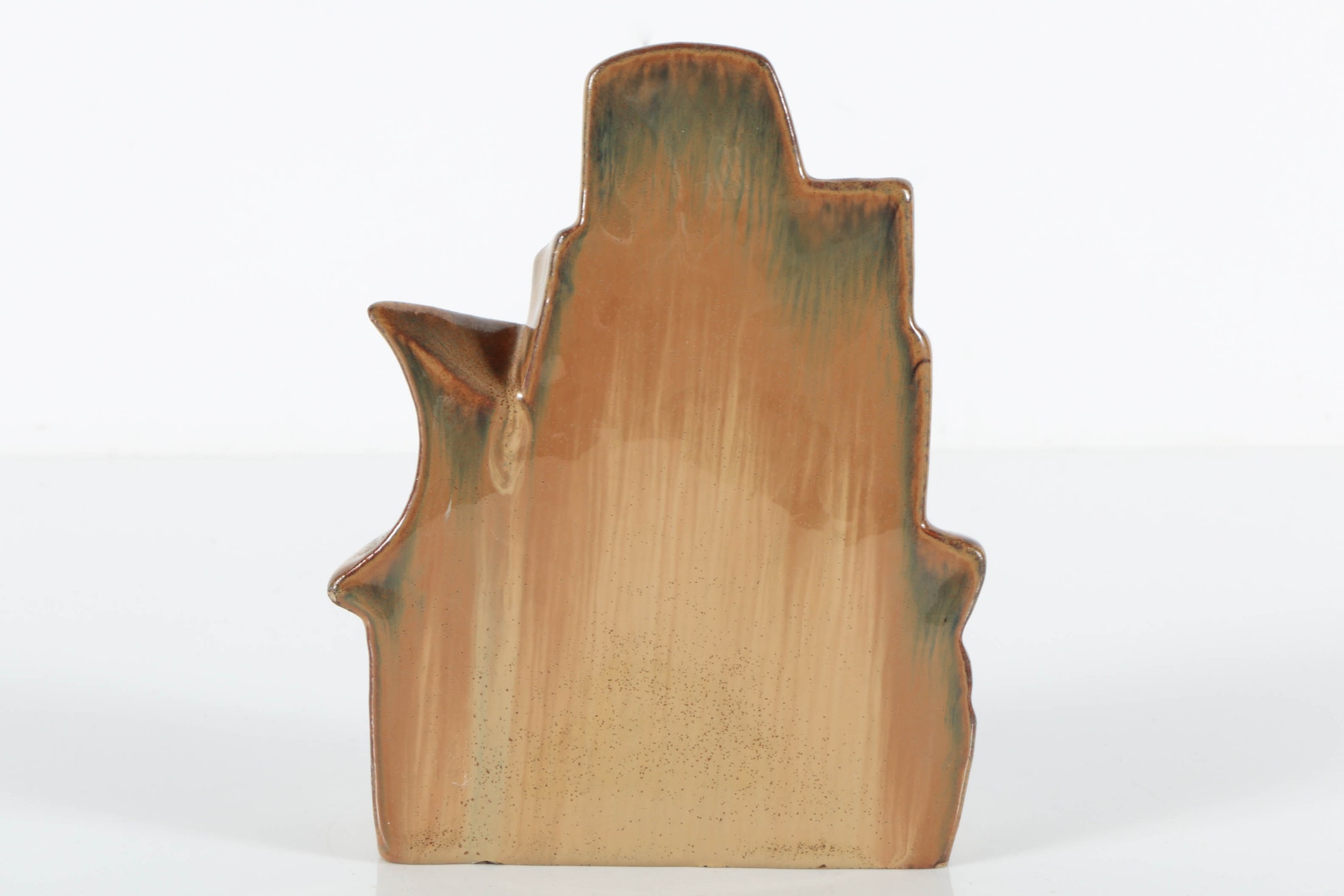 Fulper Ceramic Ship Bookend