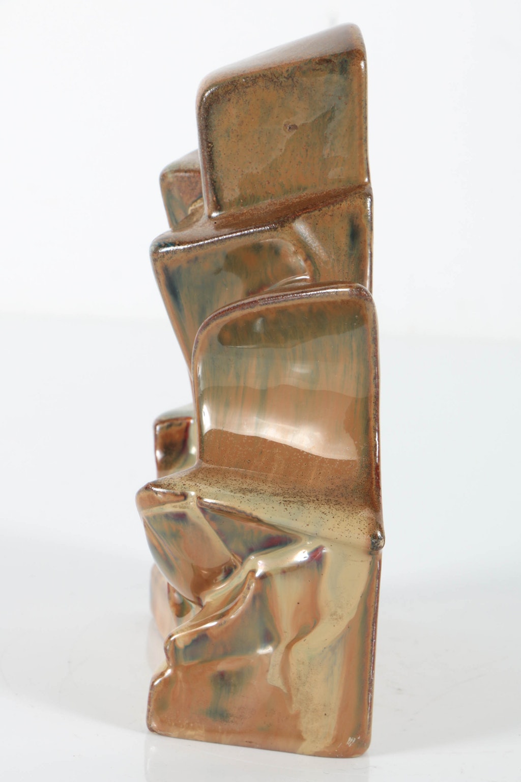 Fulper Ceramic Ship Bookend