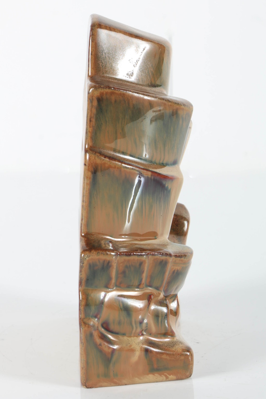 Fulper Ceramic Ship Bookend