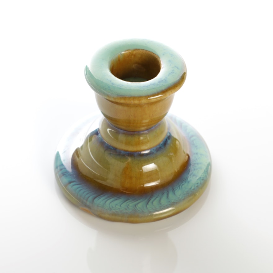 Fulper Ceramic Candlestick