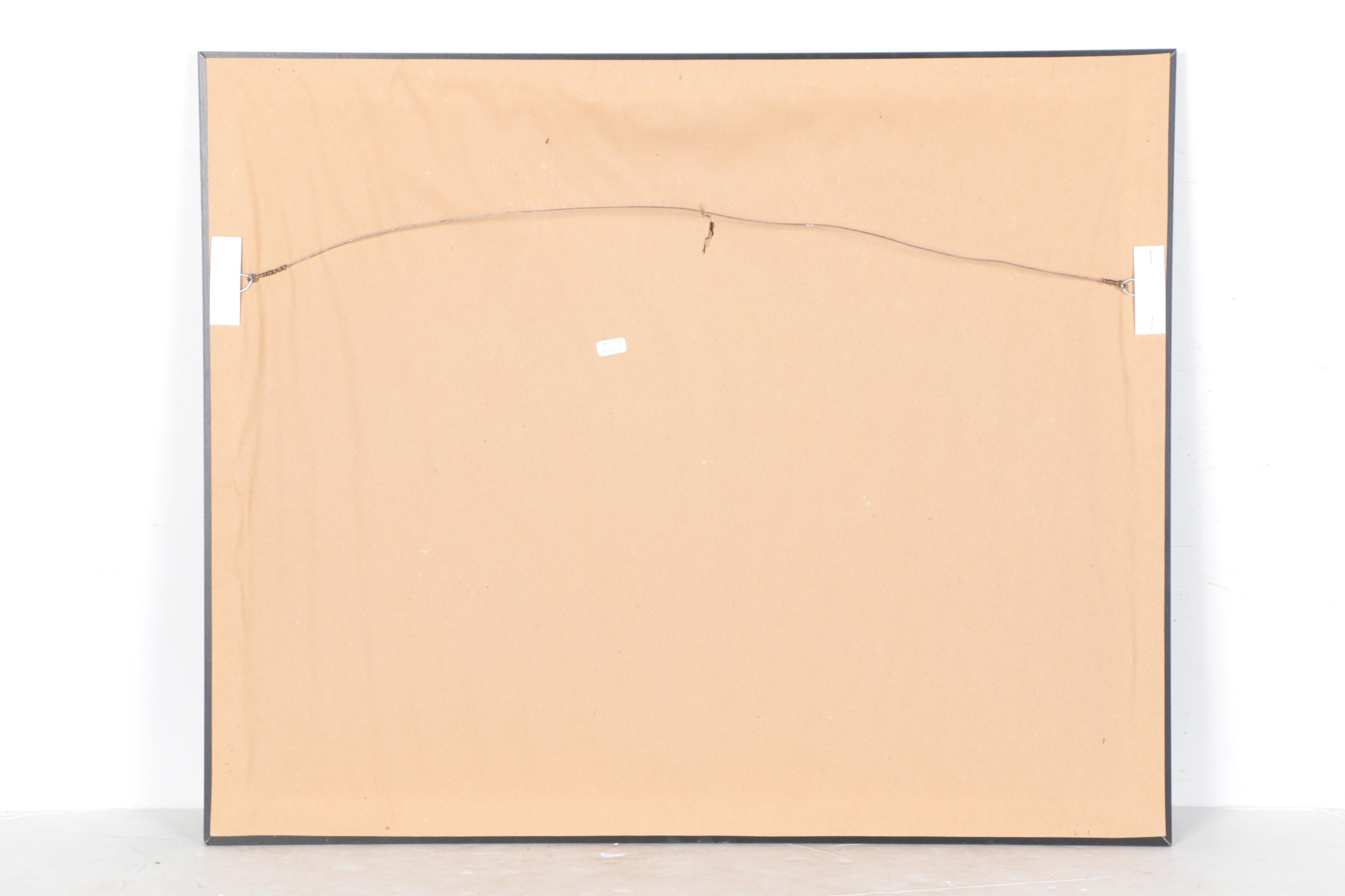 Walter Payton Football Card Display With Photographer-Signed "Pantsing" Photo