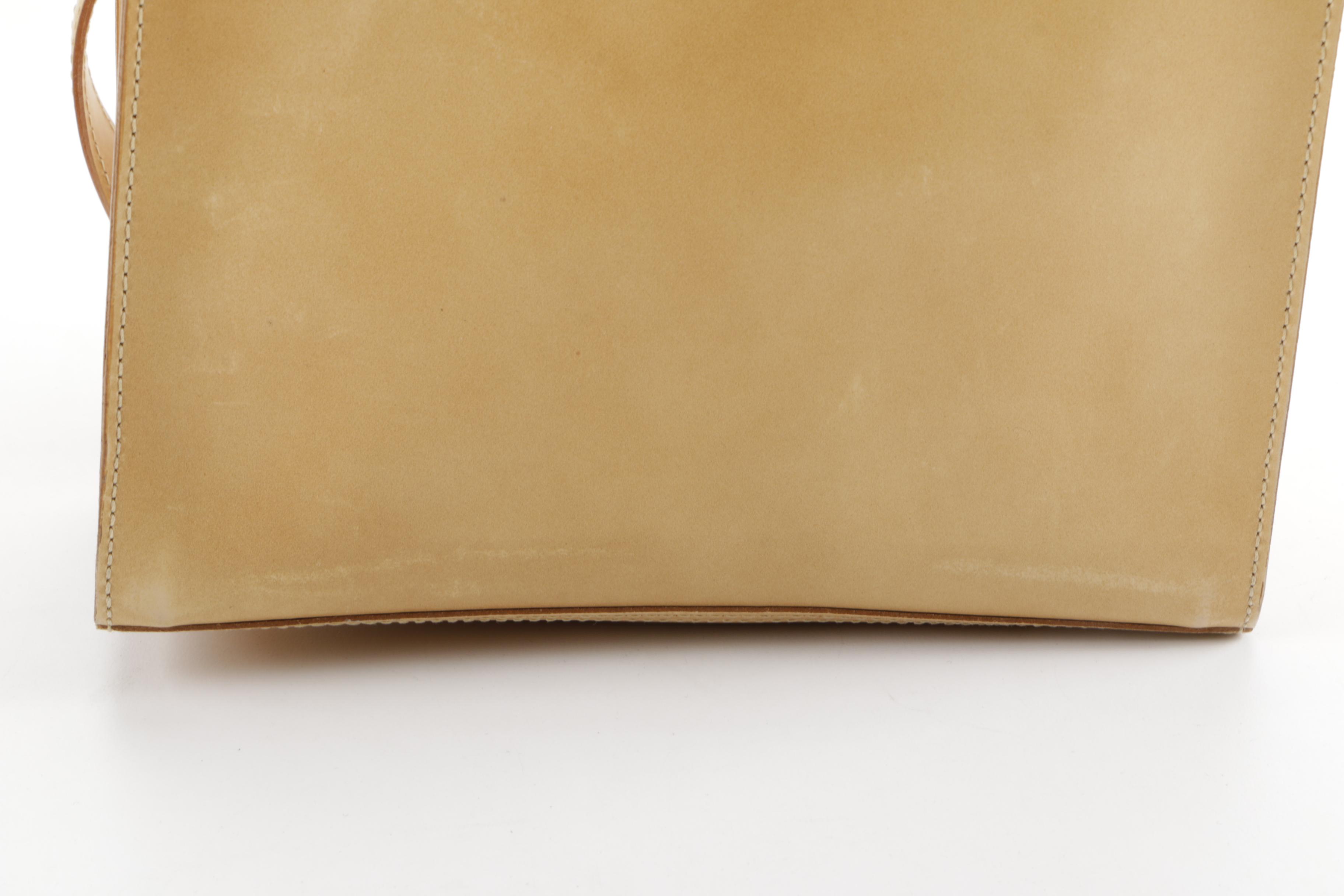 Lamarthe Tan Leather Backpack