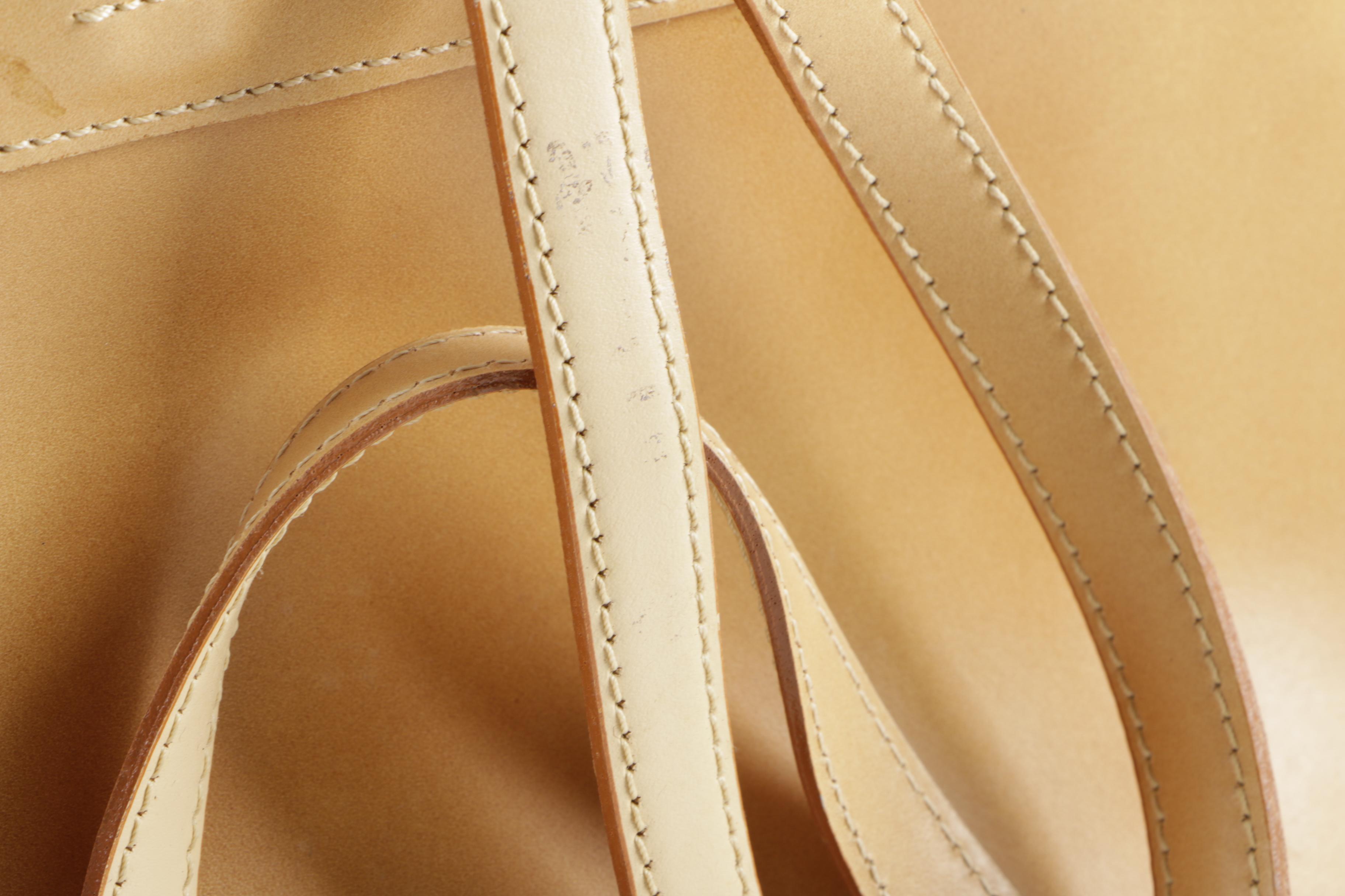 Lamarthe Tan Leather Backpack