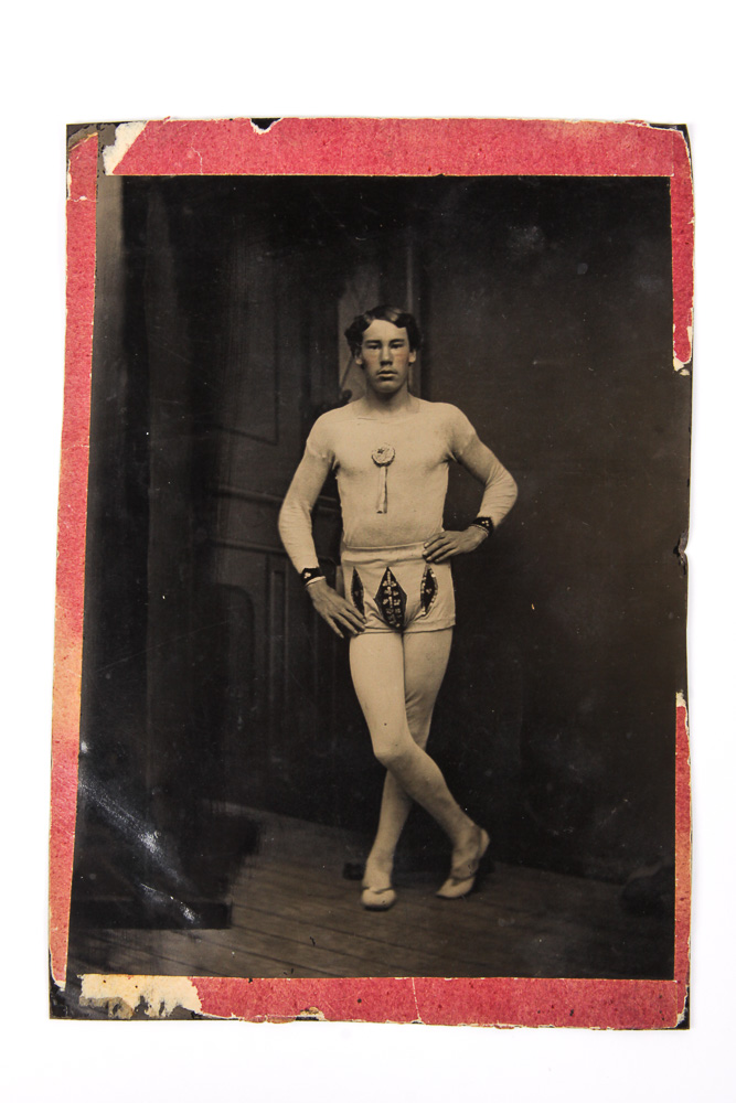 Antique Tintypes Depicting Performers