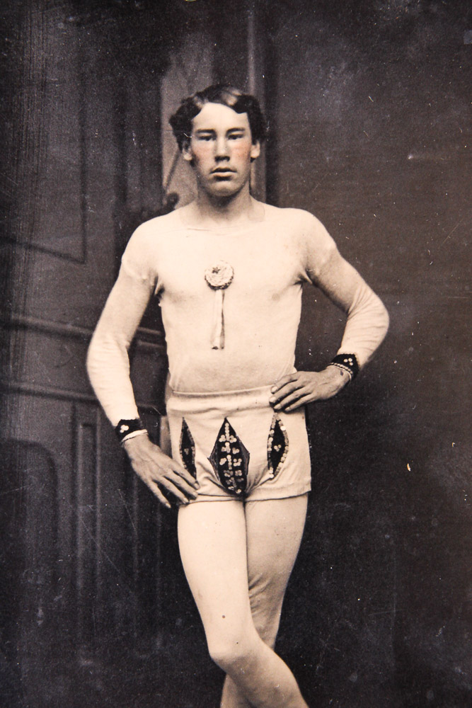 Antique Tintypes Depicting Performers