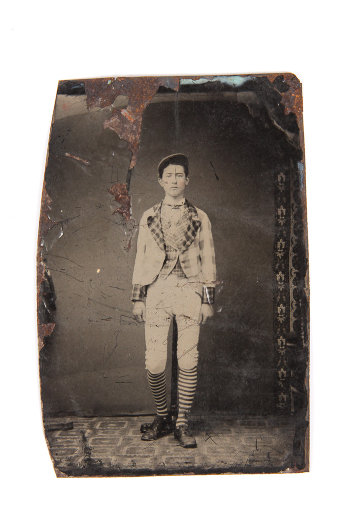 Antique Tintypes Depicting Performers