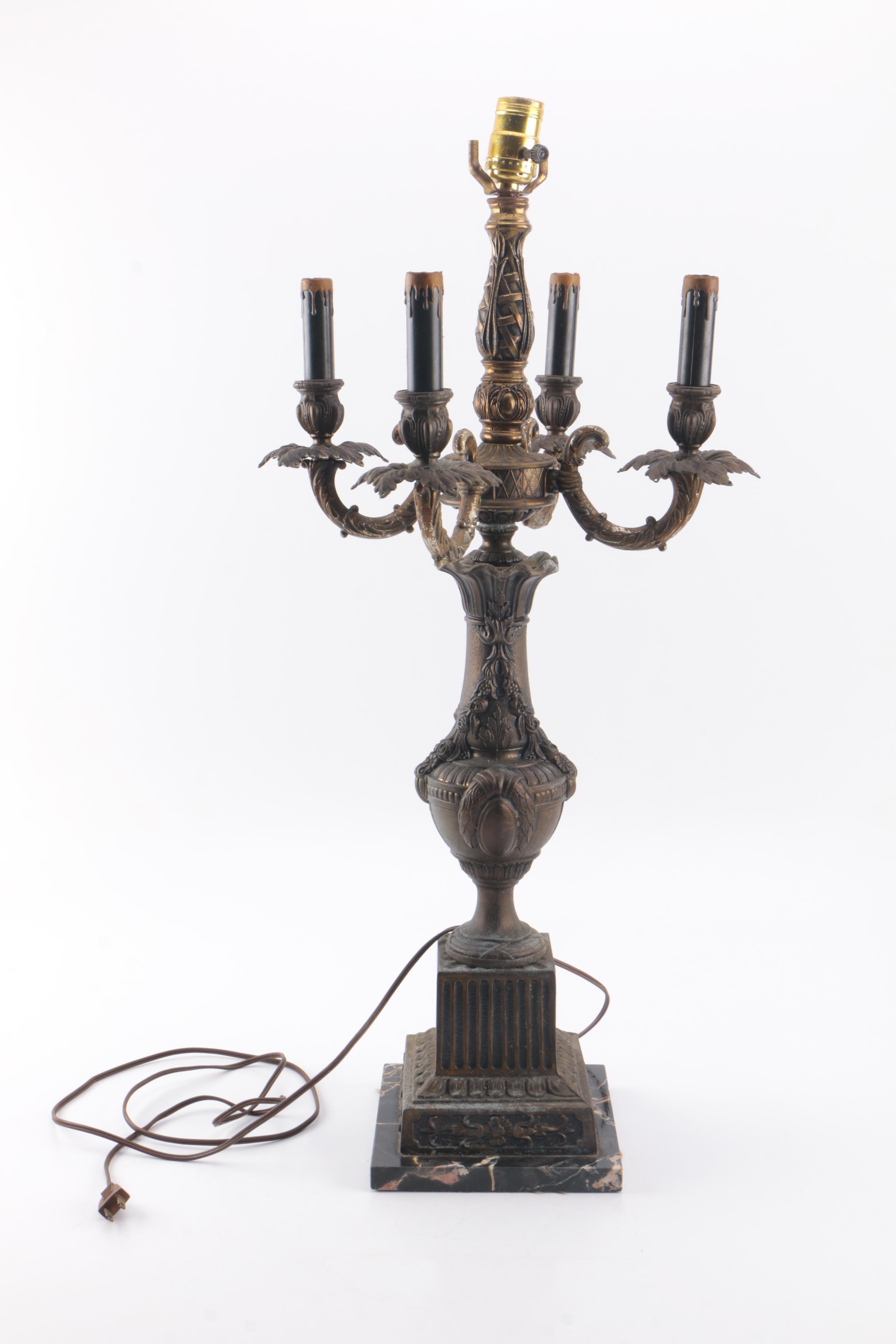 Candelabra Table Lamp