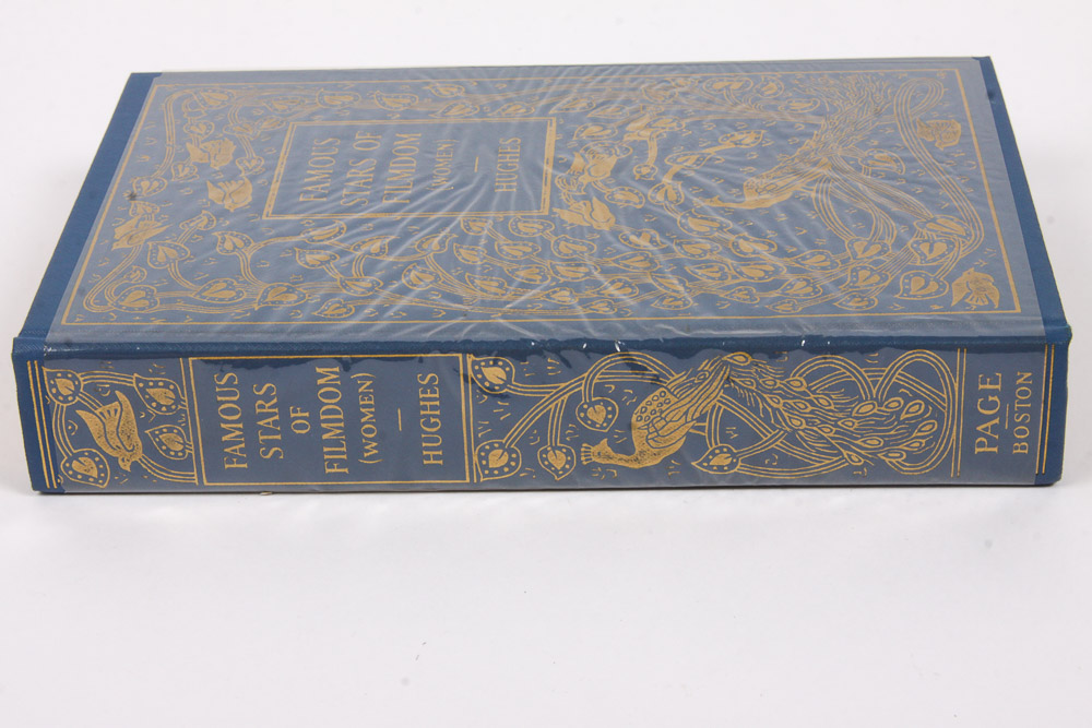 1931 Signed First Edition "Famous Stars of Filmdom (Women)" by Elinor Hughes