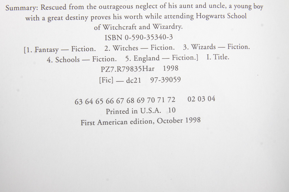 Collection of J. K Rowling Books Including First Editions