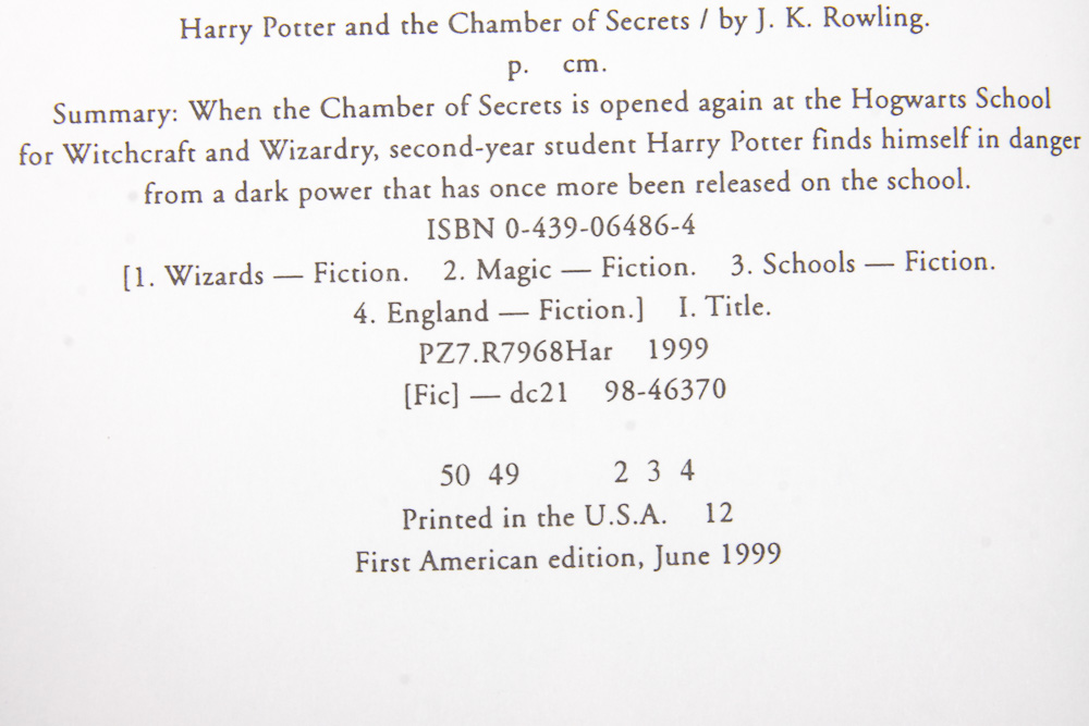 Collection of J. K Rowling Books Including First Editions