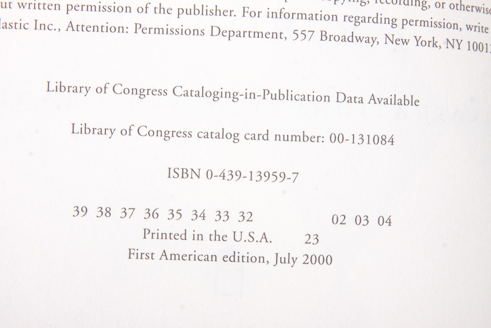 Collection of J. K Rowling Books Including First Editions