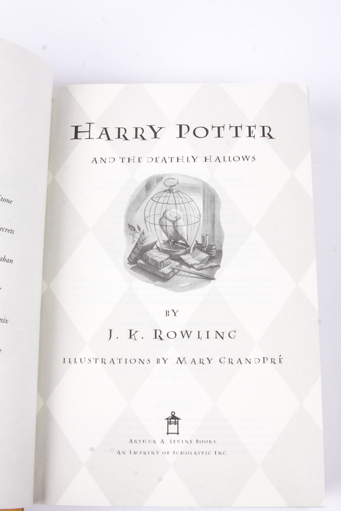 Collection of J. K Rowling Books Including First Editions