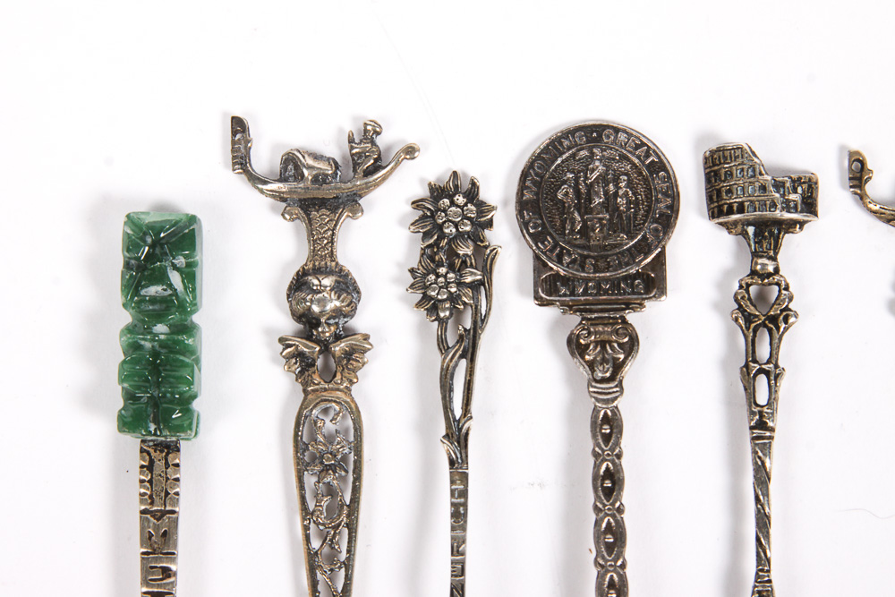 Roger Williams Silver Co. Sterling Spoon with Additional Spoons