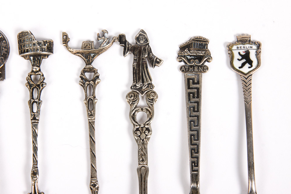 Roger Williams Silver Co. Sterling Spoon with Additional Spoons