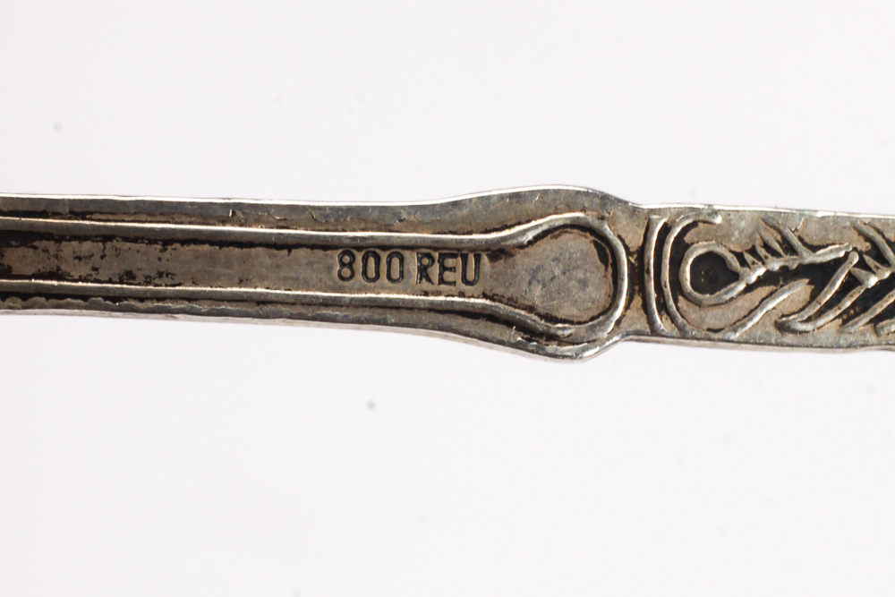 Roger Williams Silver Co. Sterling Spoon with Additional Spoons