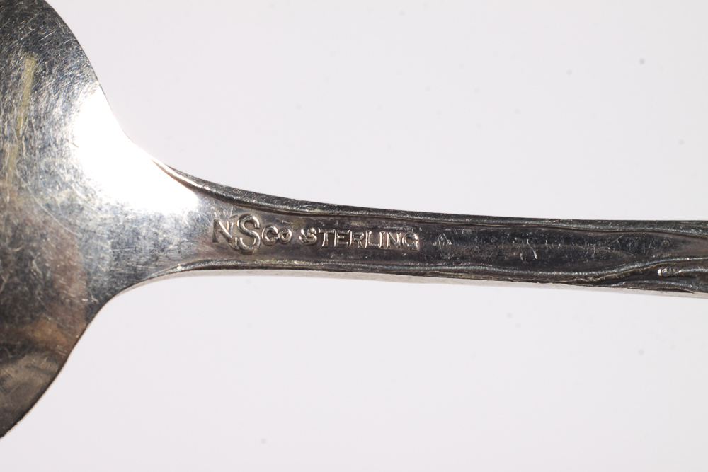 Roger Williams Silver Co. Sterling Spoon with Additional Spoons