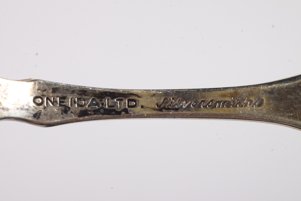 Roger Williams Silver Co. Sterling Spoon with Additional Spoons