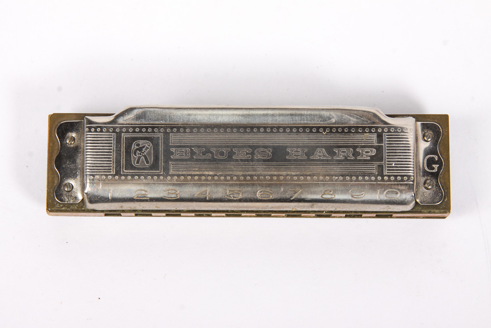 Vintage M. Hohner and John Philip Sousa Harmonicas