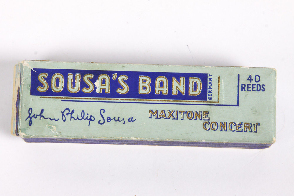 Vintage M. Hohner and John Philip Sousa Harmonicas