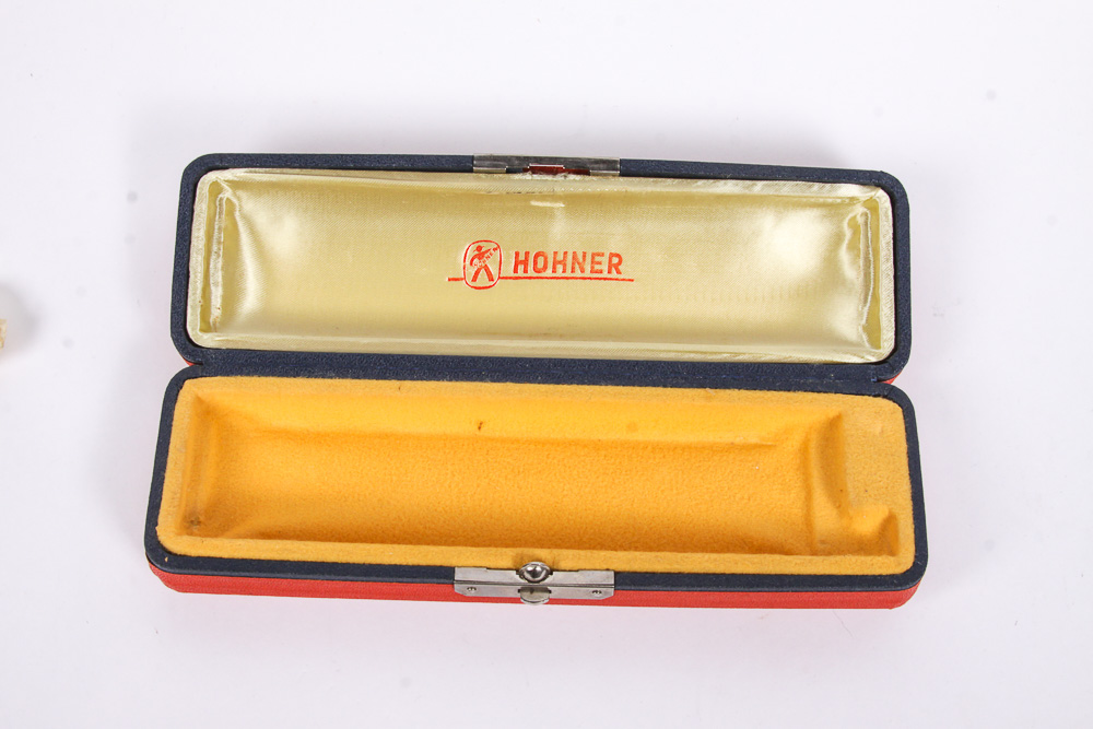 Vintage M. Hohner and John Philip Sousa Harmonicas