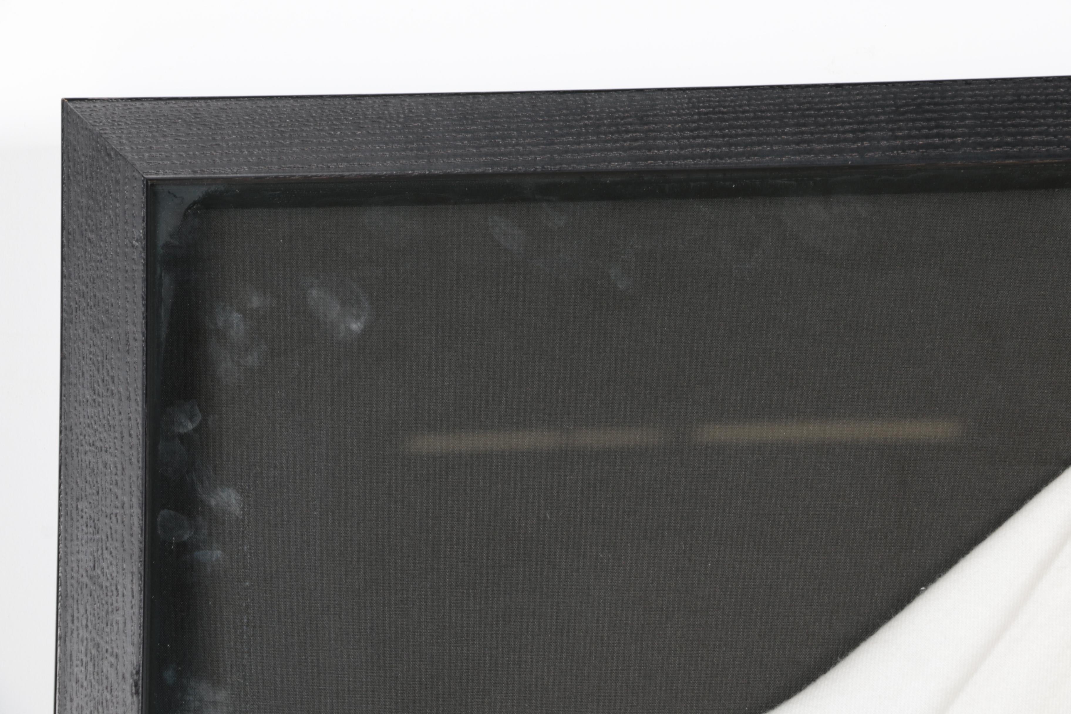 Framed Cleveland Indians Jersey