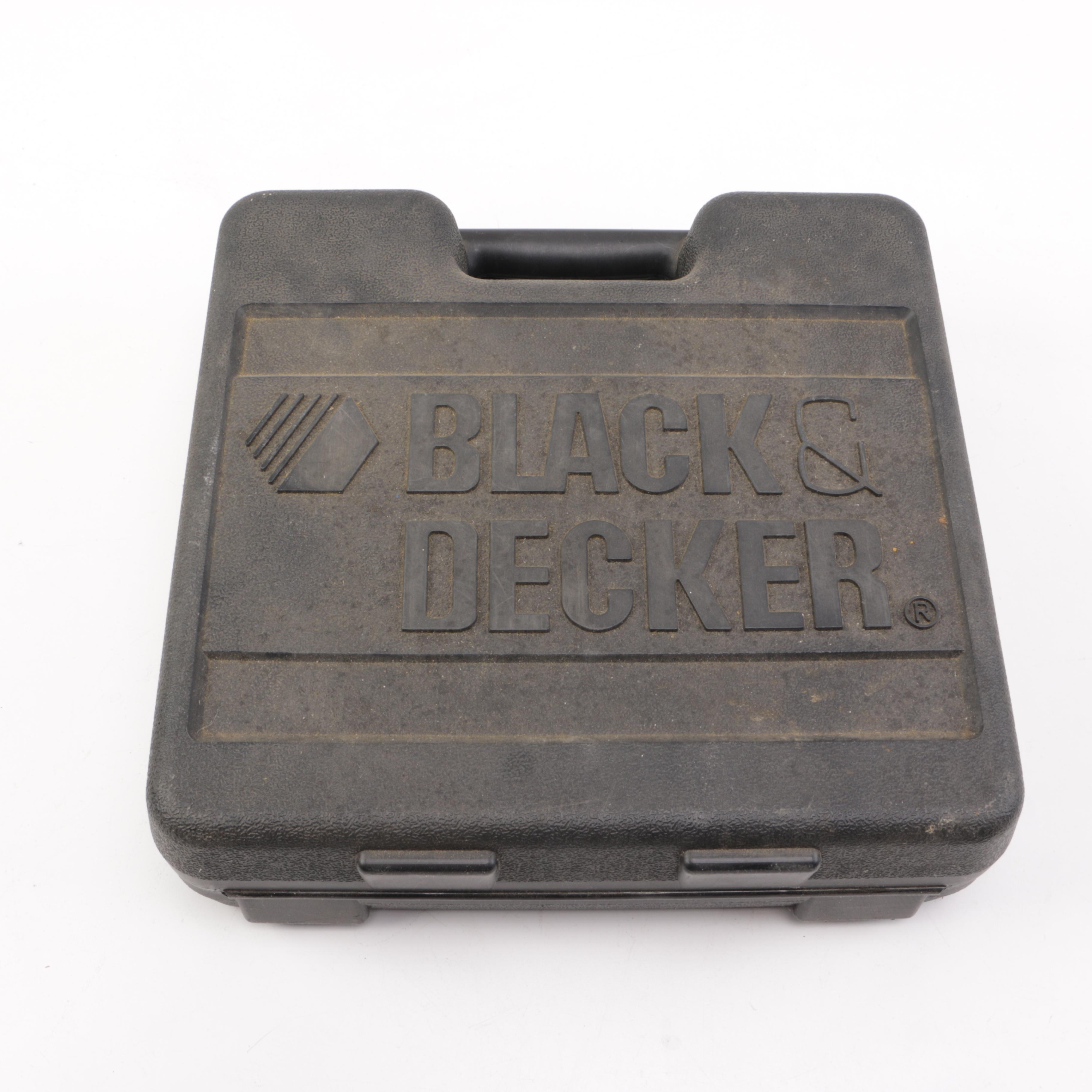 Black & Decker "Fire Storm" 12V Power Drill Set