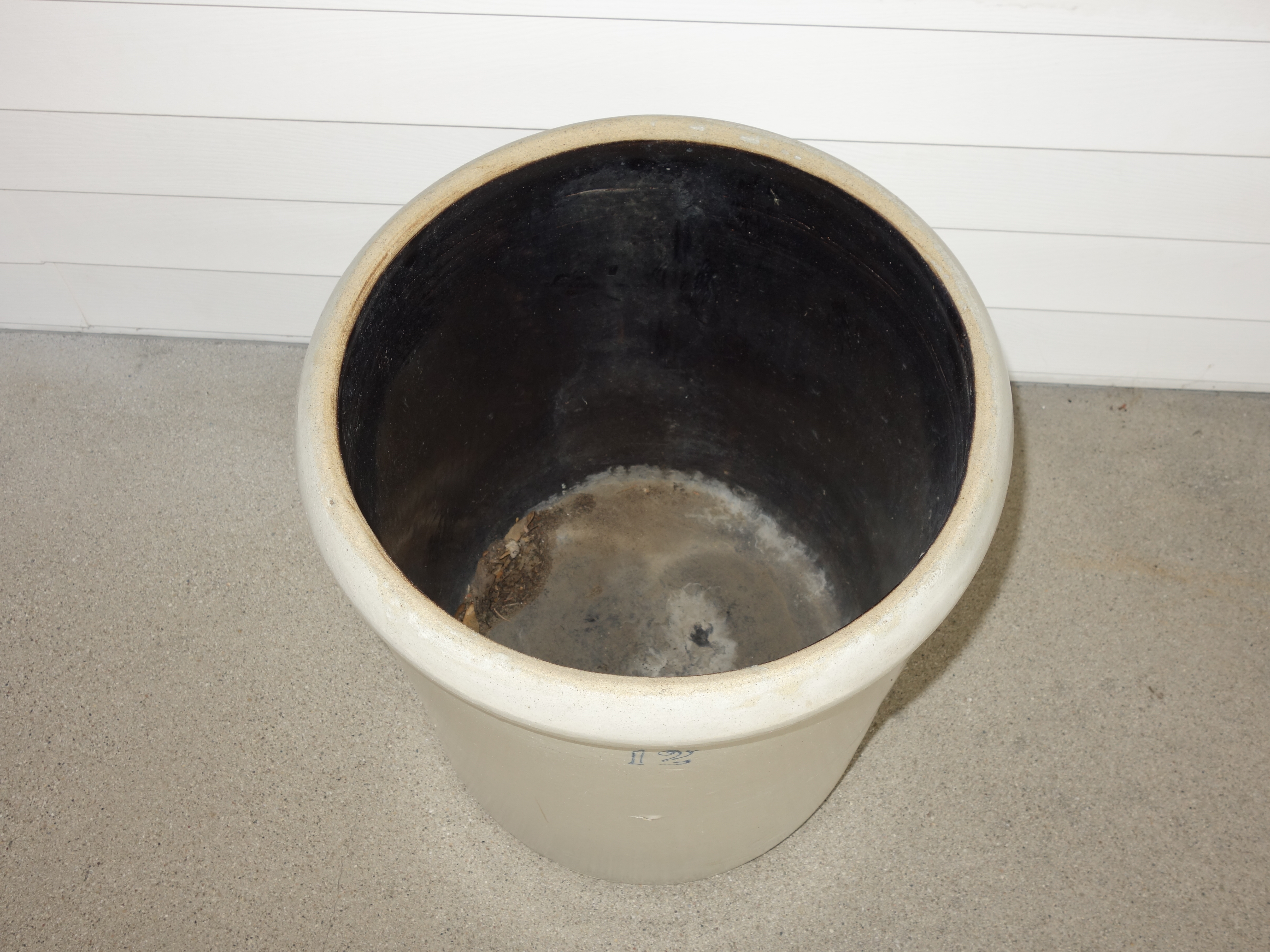Antique 12 Gallon Stoneware Crock