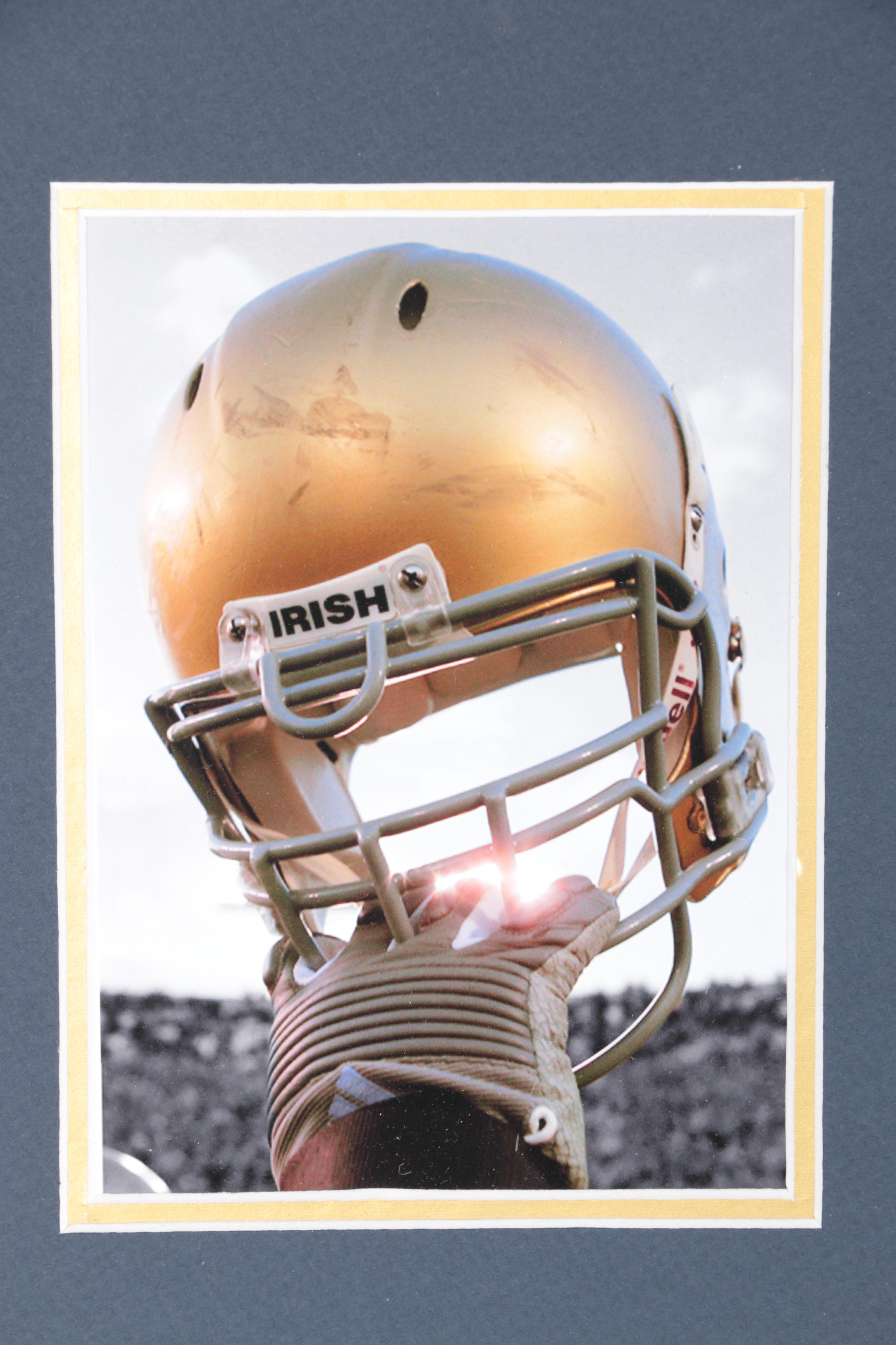 Notre Dame Fighting Irish Football Decor