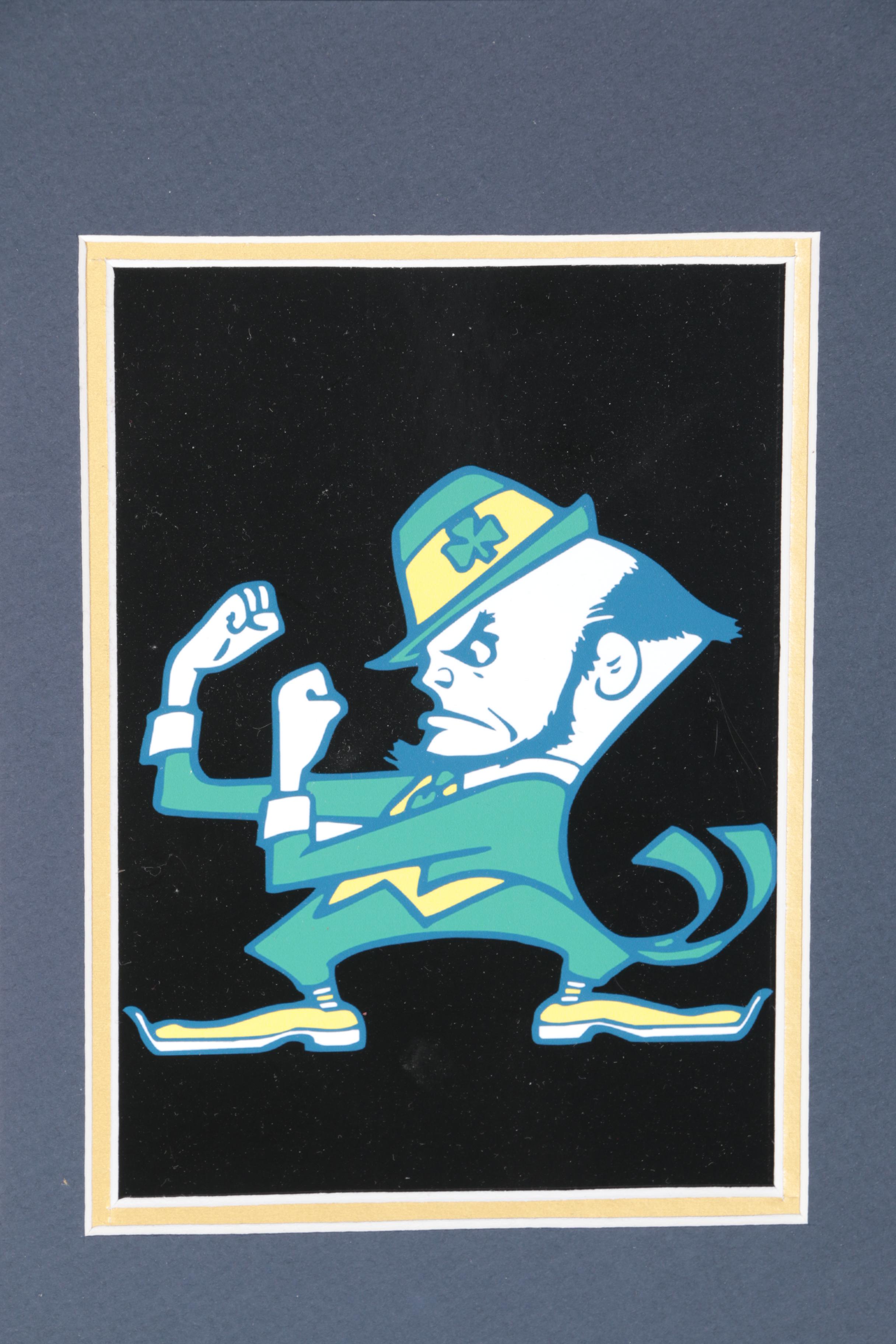 Notre Dame Fighting Irish Football Decor