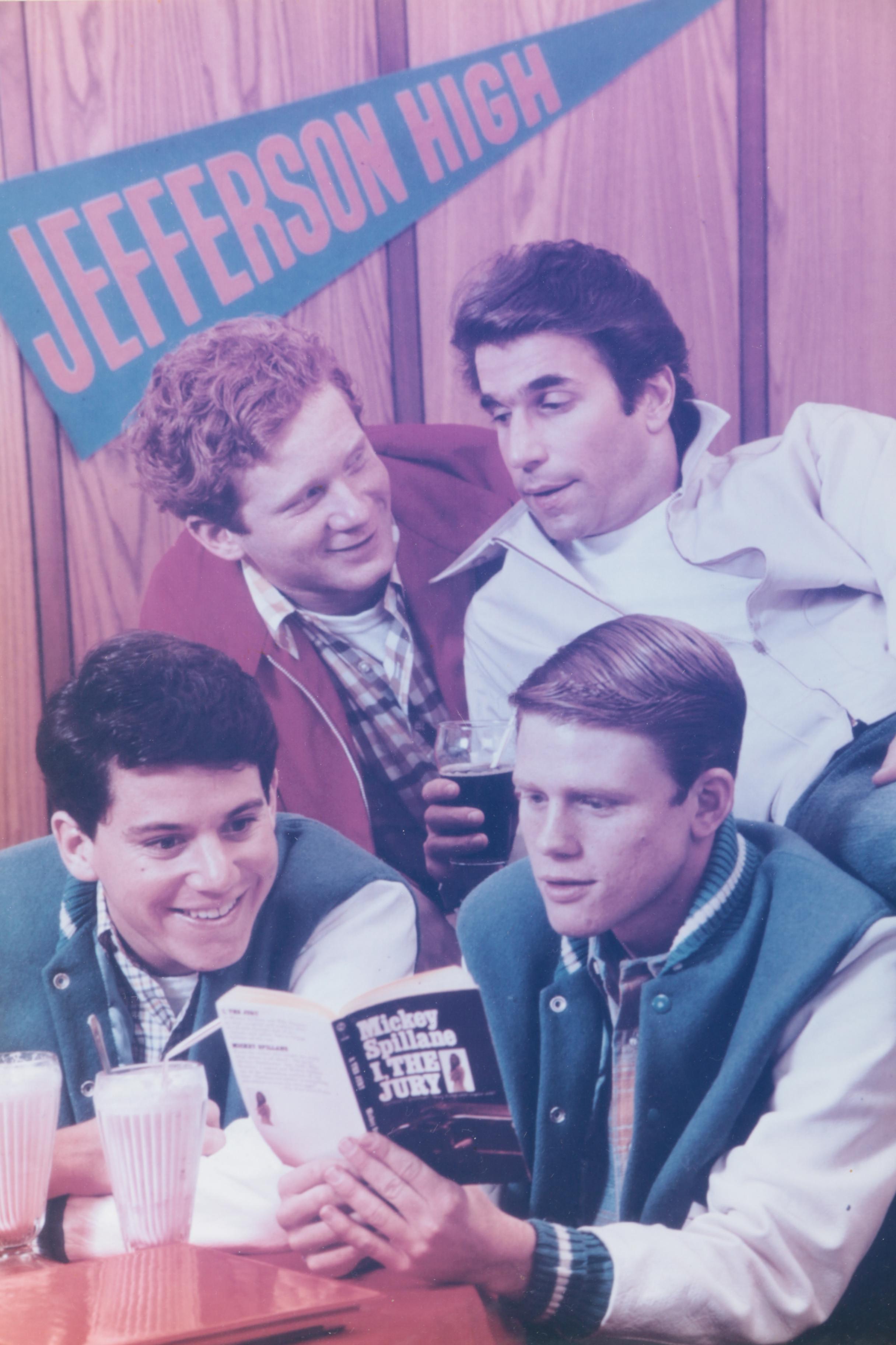 Autographed 1979 "Happy Days" Script Framed with Cast Photos