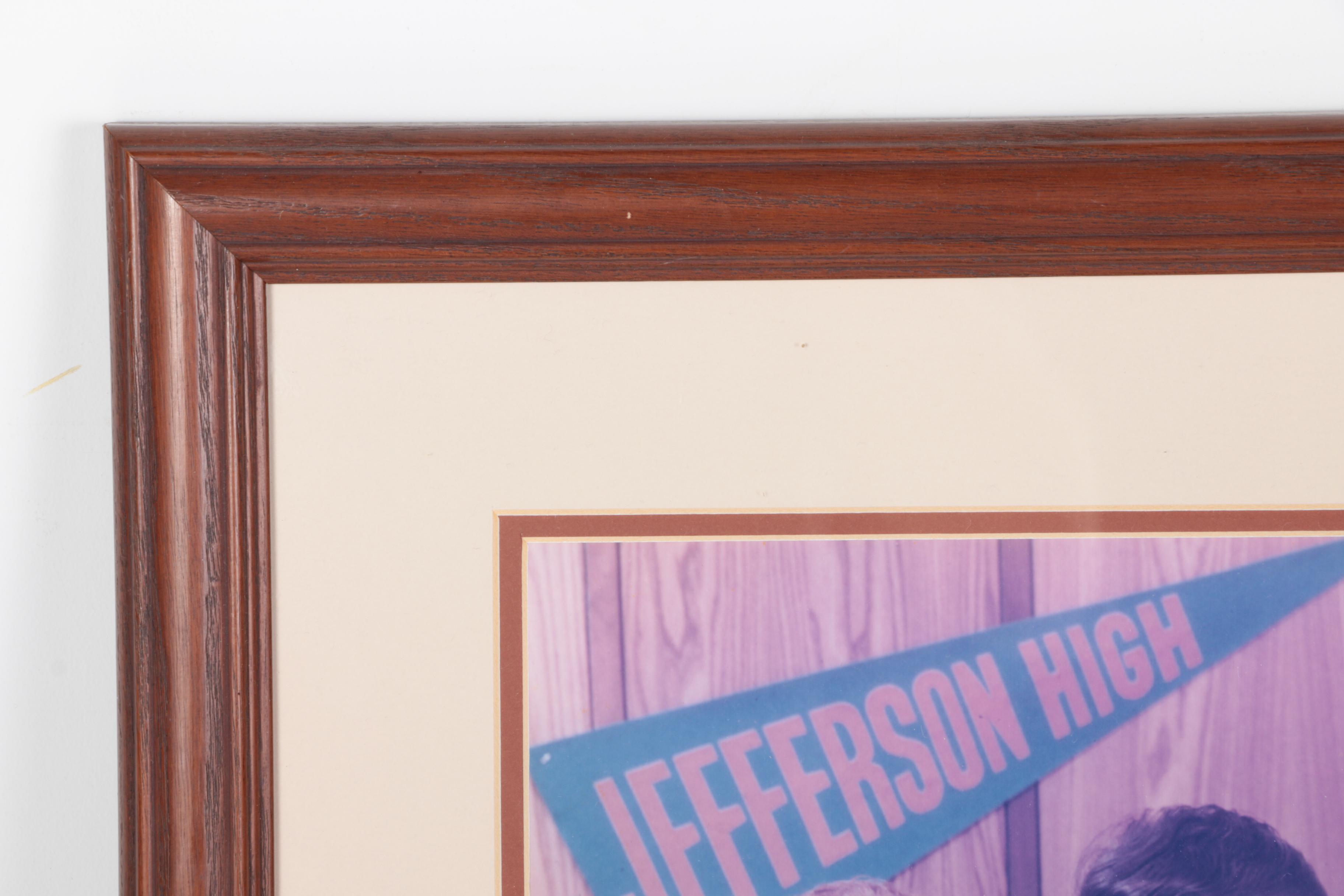 Autographed 1979 "Happy Days" Script Framed with Cast Photos